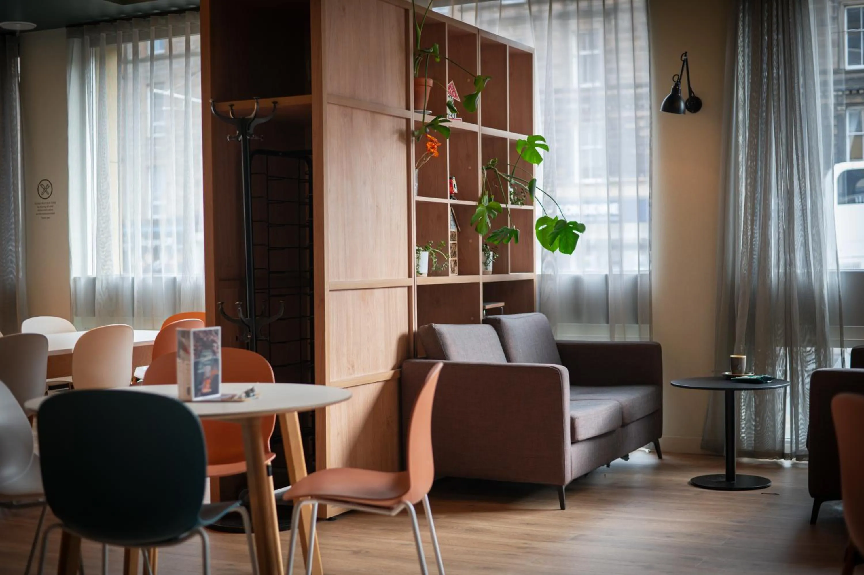 Seating area in Edinburgh Central Accommodation