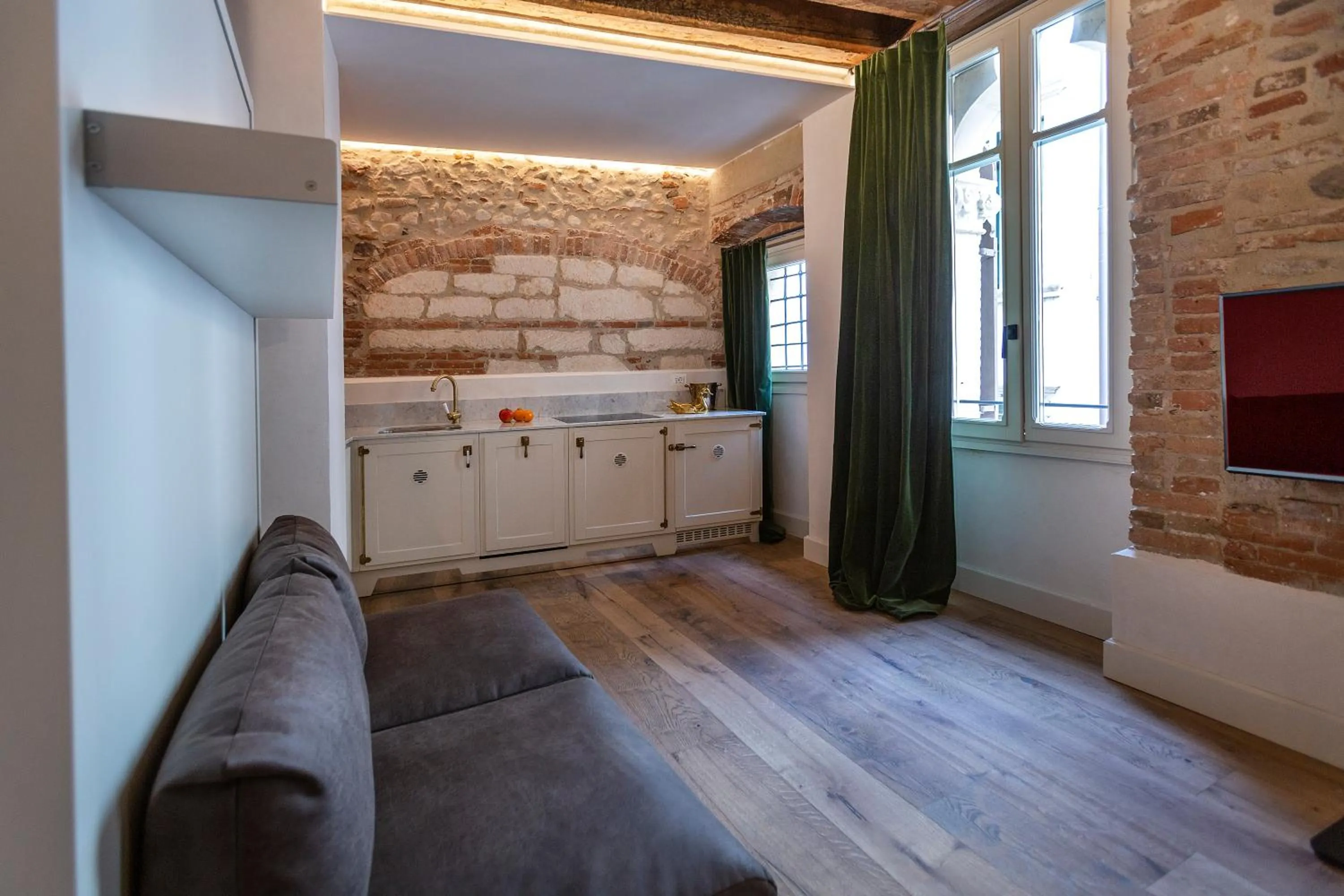 Kitchen or kitchenette in Residenza Palazzo Brenzoni