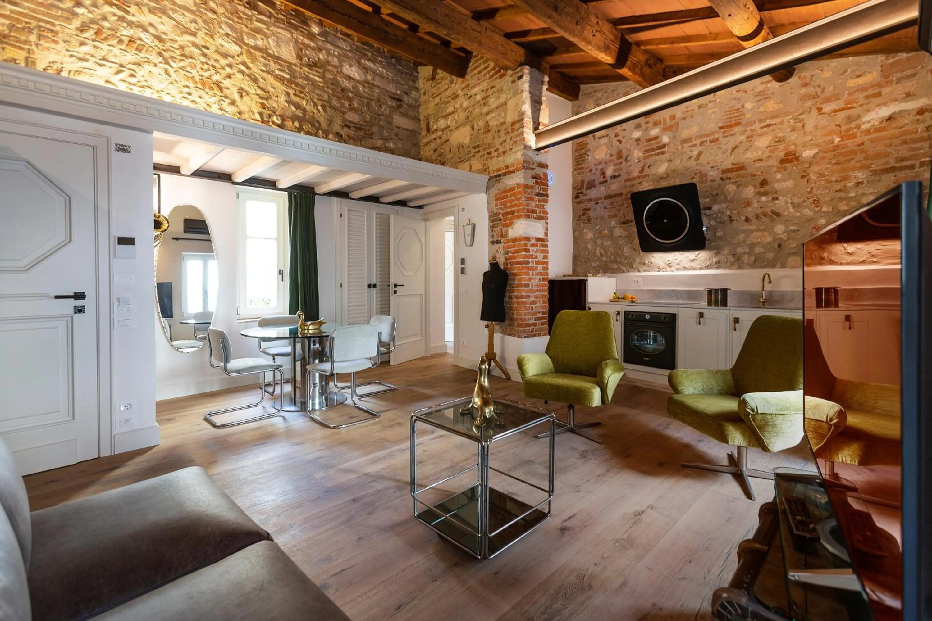 Kitchen or kitchenette in Residenza Palazzo Brenzoni