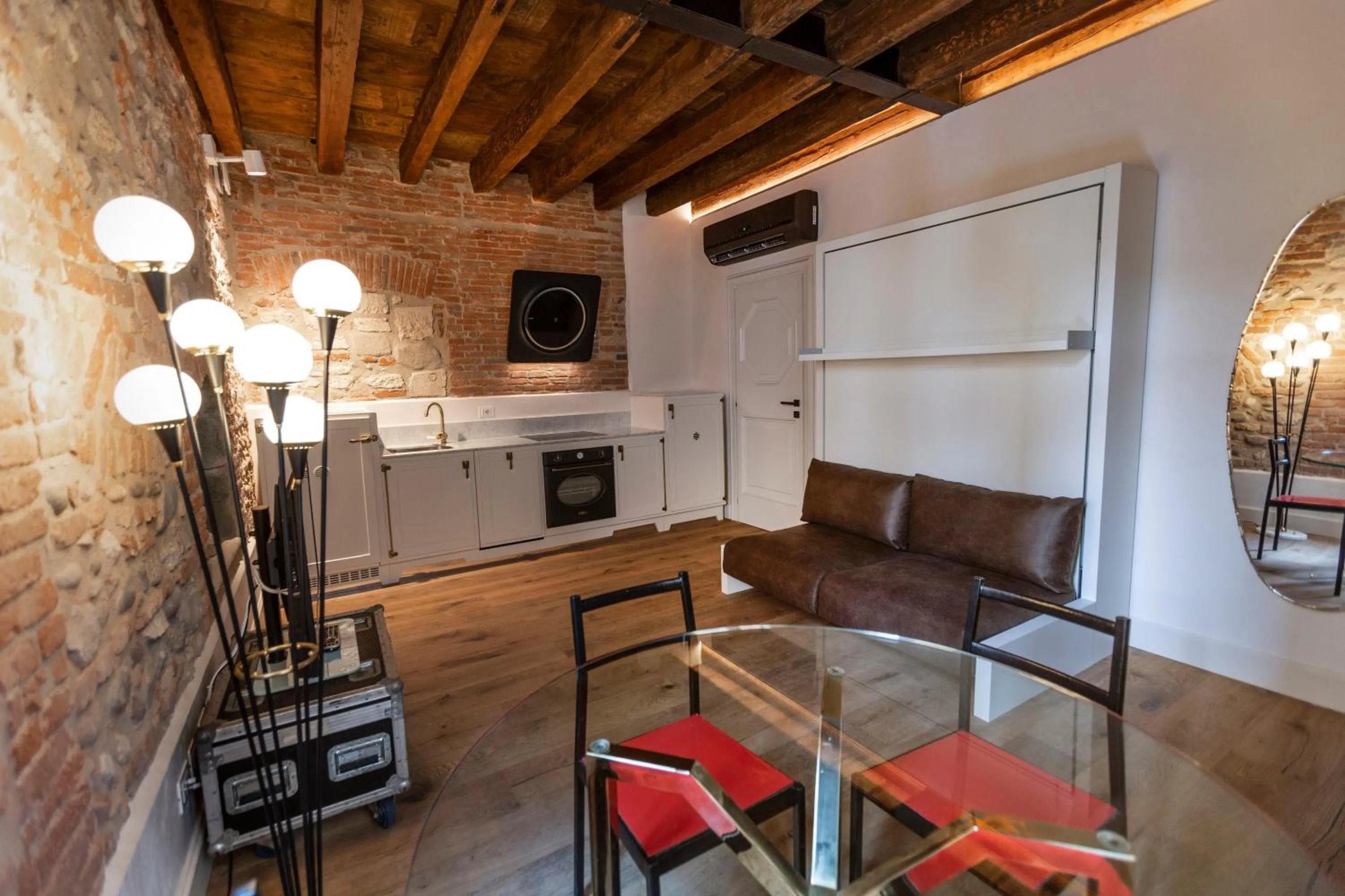 Seating area in Residenza Palazzo Brenzoni