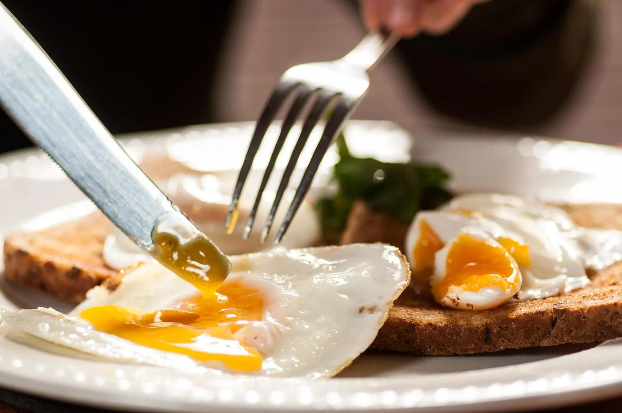 English/Irish breakfast in The Manor Hotel