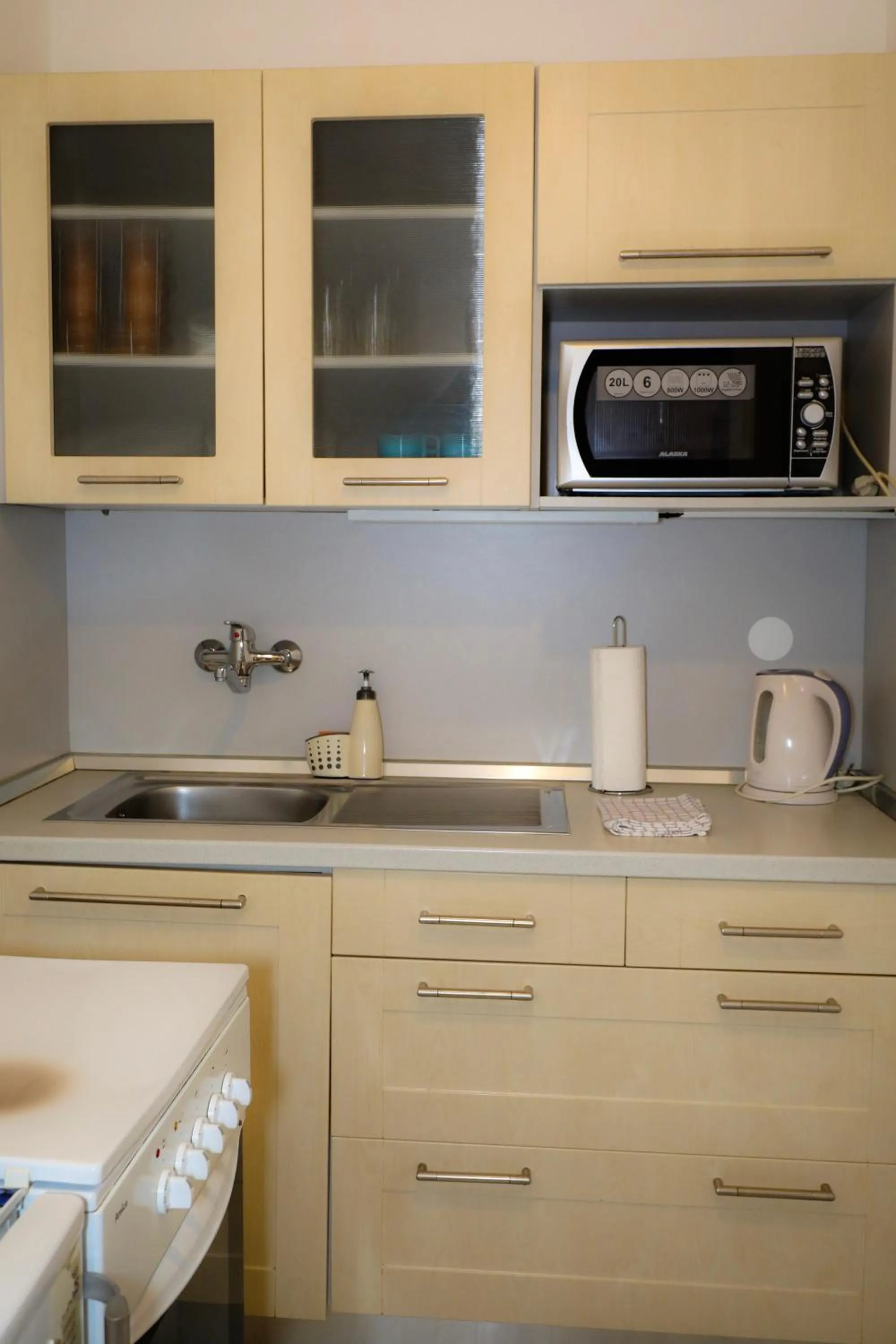 Kitchen or kitchenette in Wellness Penzion Kroměříž - Zlobice