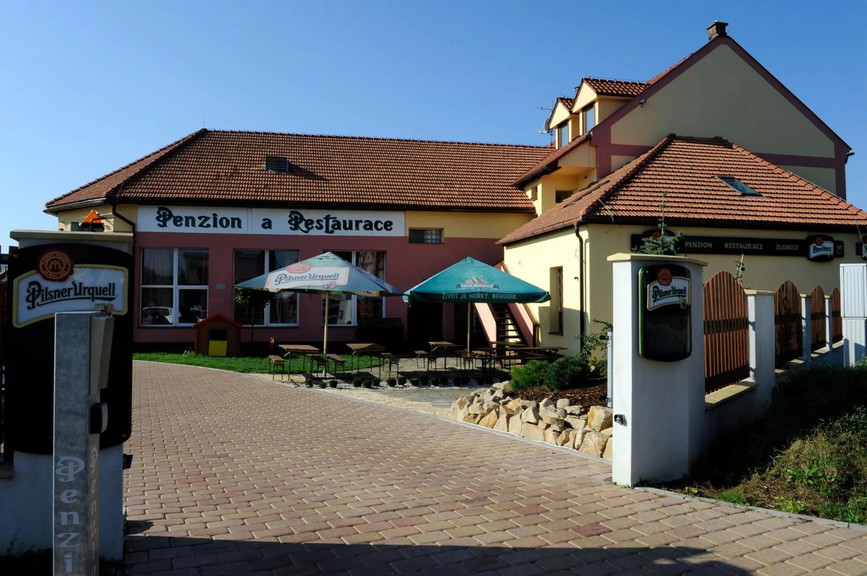 Facade/entrance in Wellness Penzion Kroměříž - Zlobice