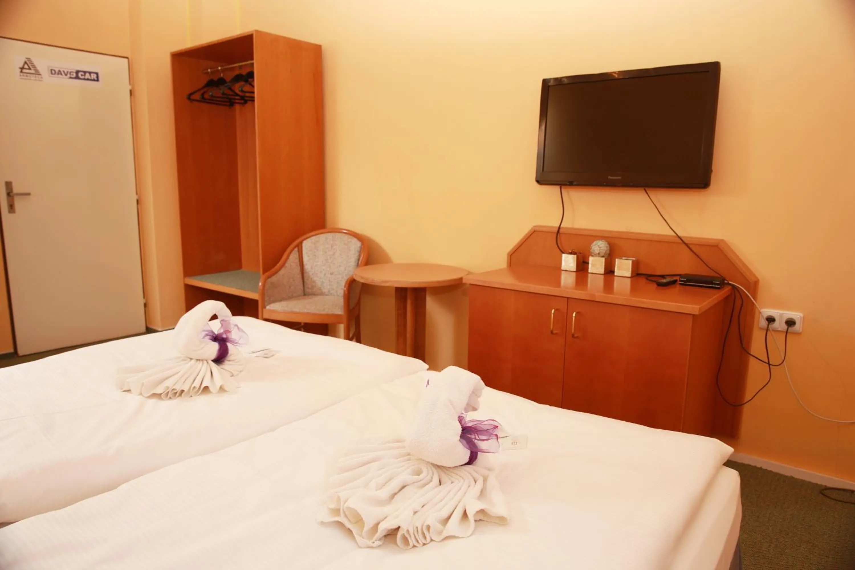 Bedroom, Bed in Wellness Penzion Kroměříž - Zlobice