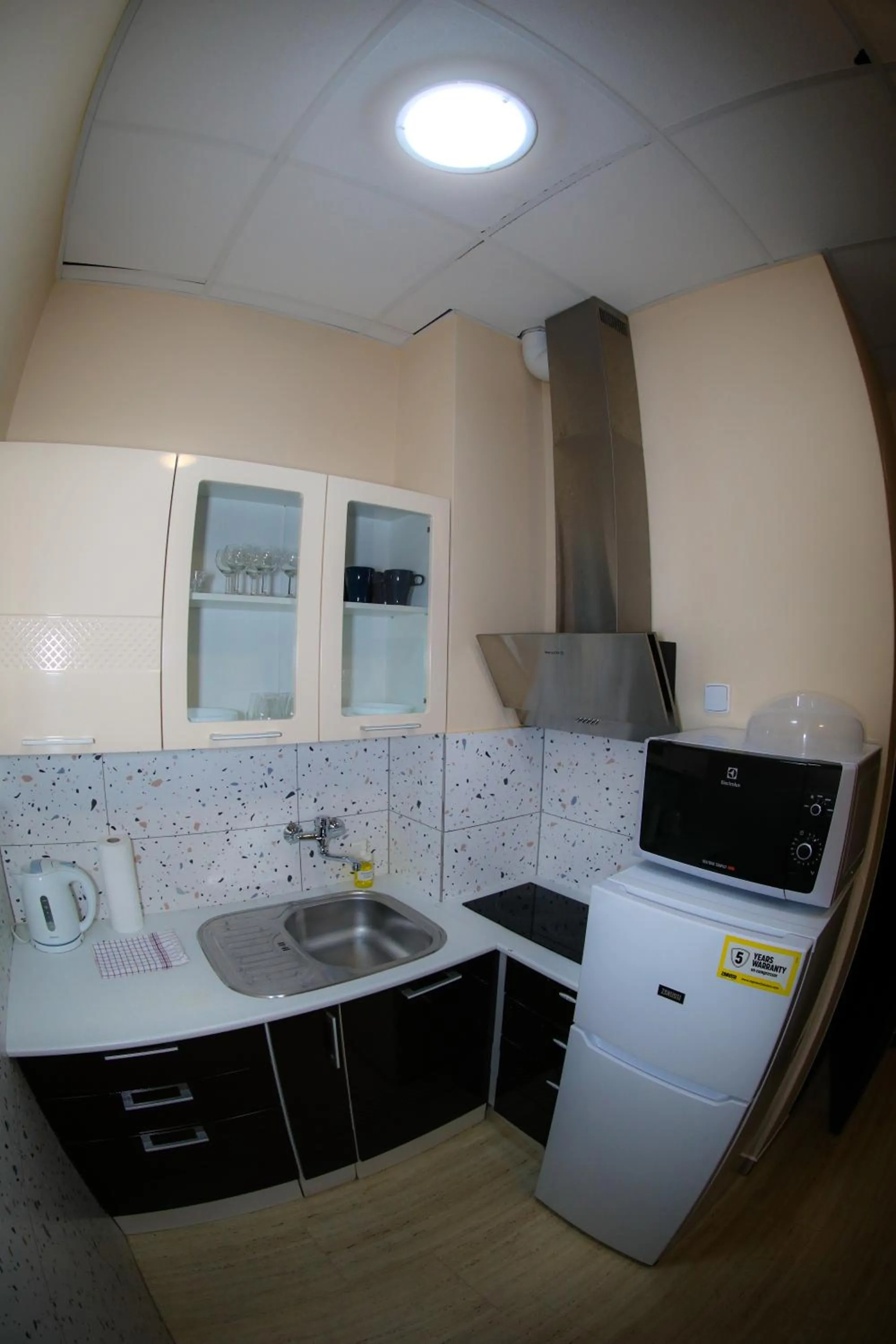 Kitchen or kitchenette in Wellness Penzion Kroměříž - Zlobice