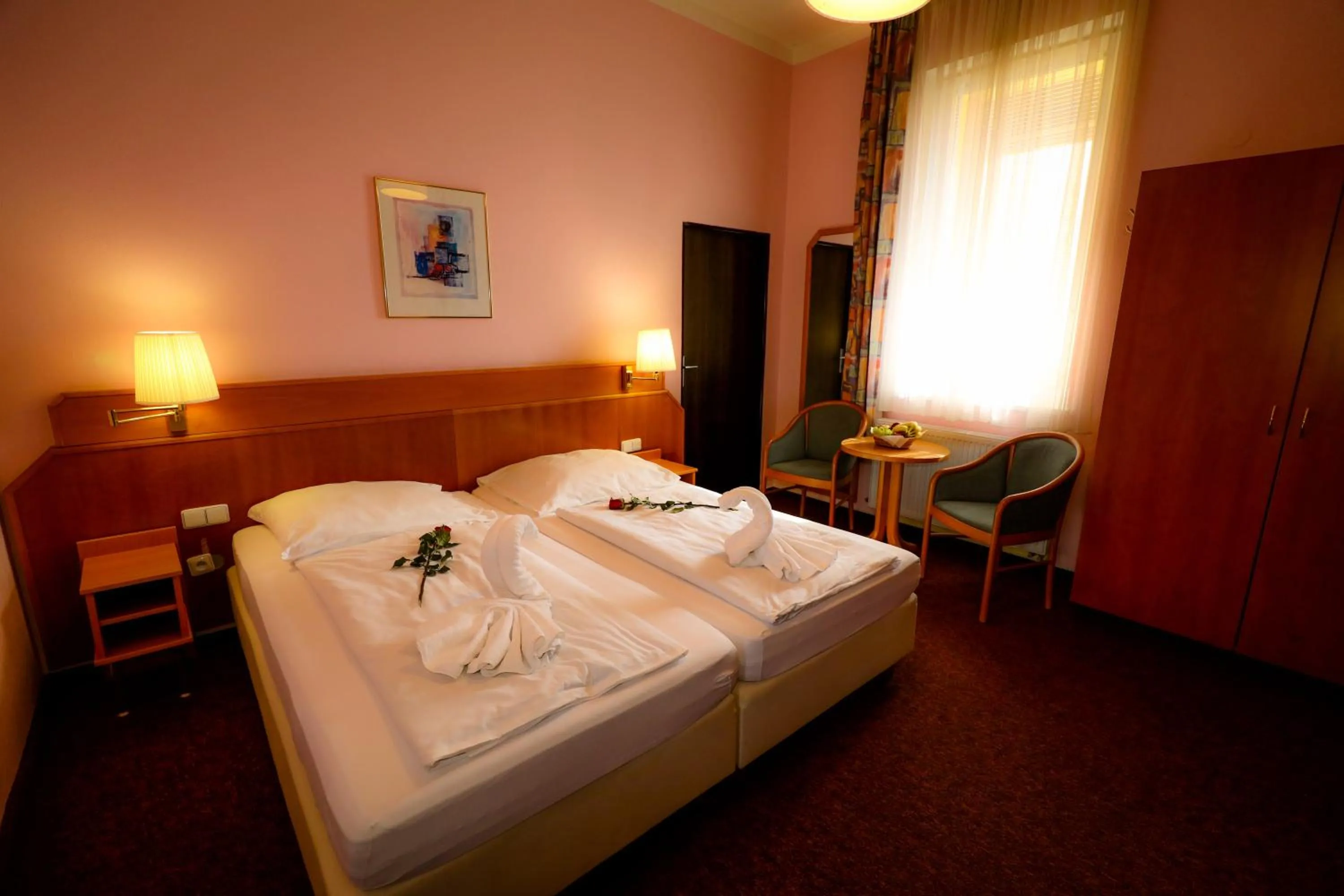 towels, Bed in Wellness Penzion Kroměříž - Zlobice