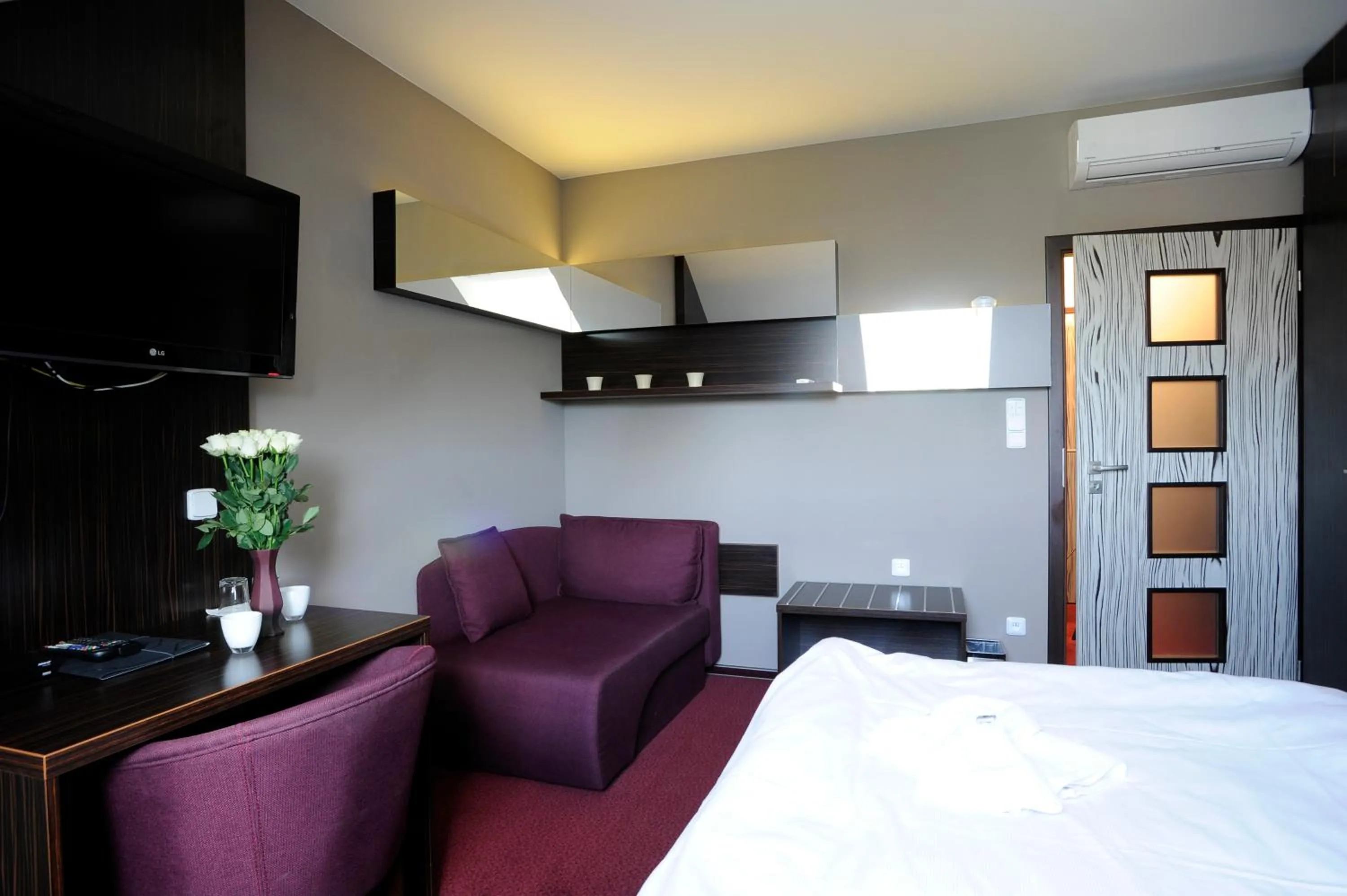 TV and multimedia, Bed in Wellness Penzion Kroměříž - Zlobice