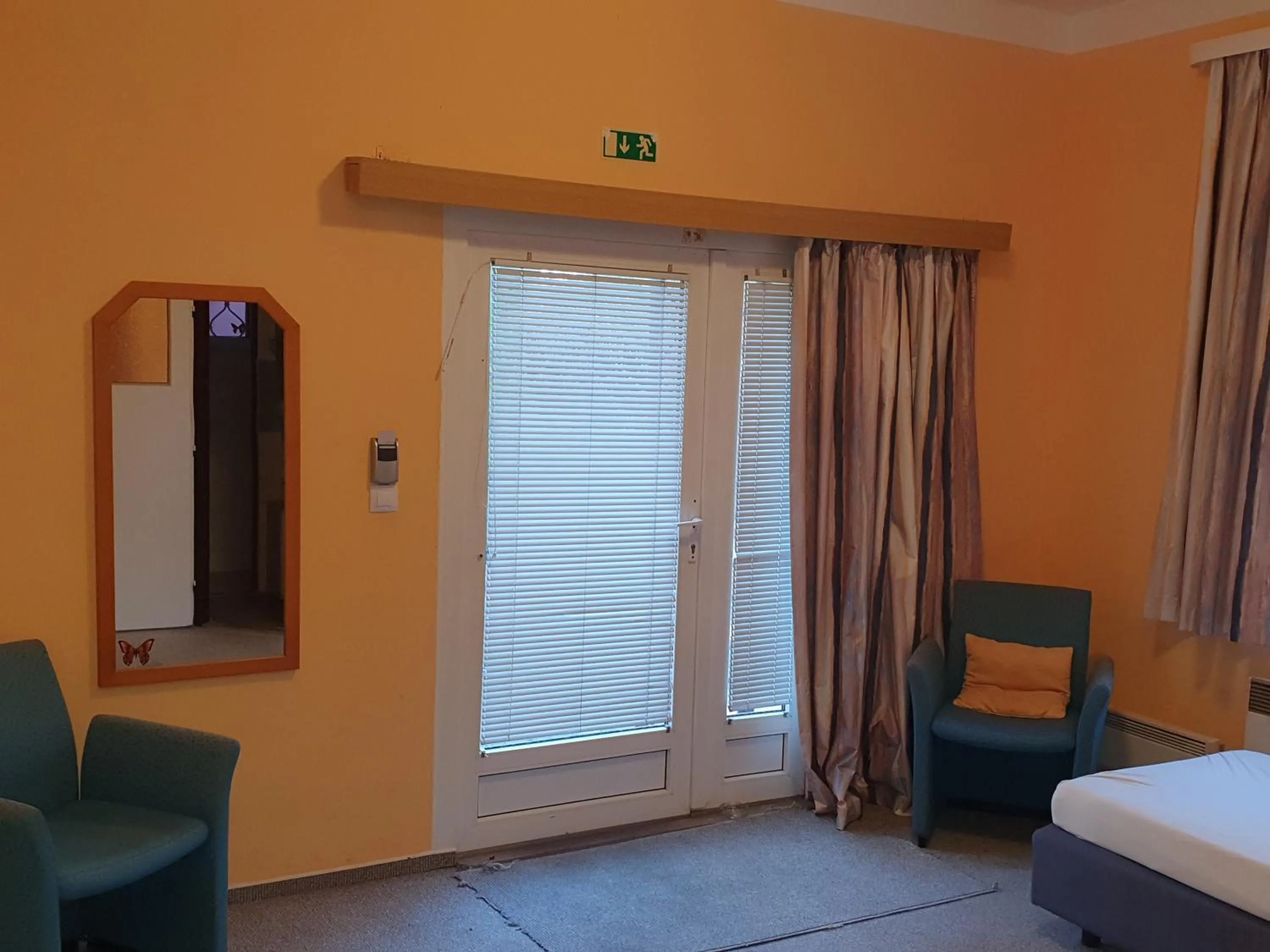 Living room, Bed in Wellness Penzion Kroměříž - Zlobice