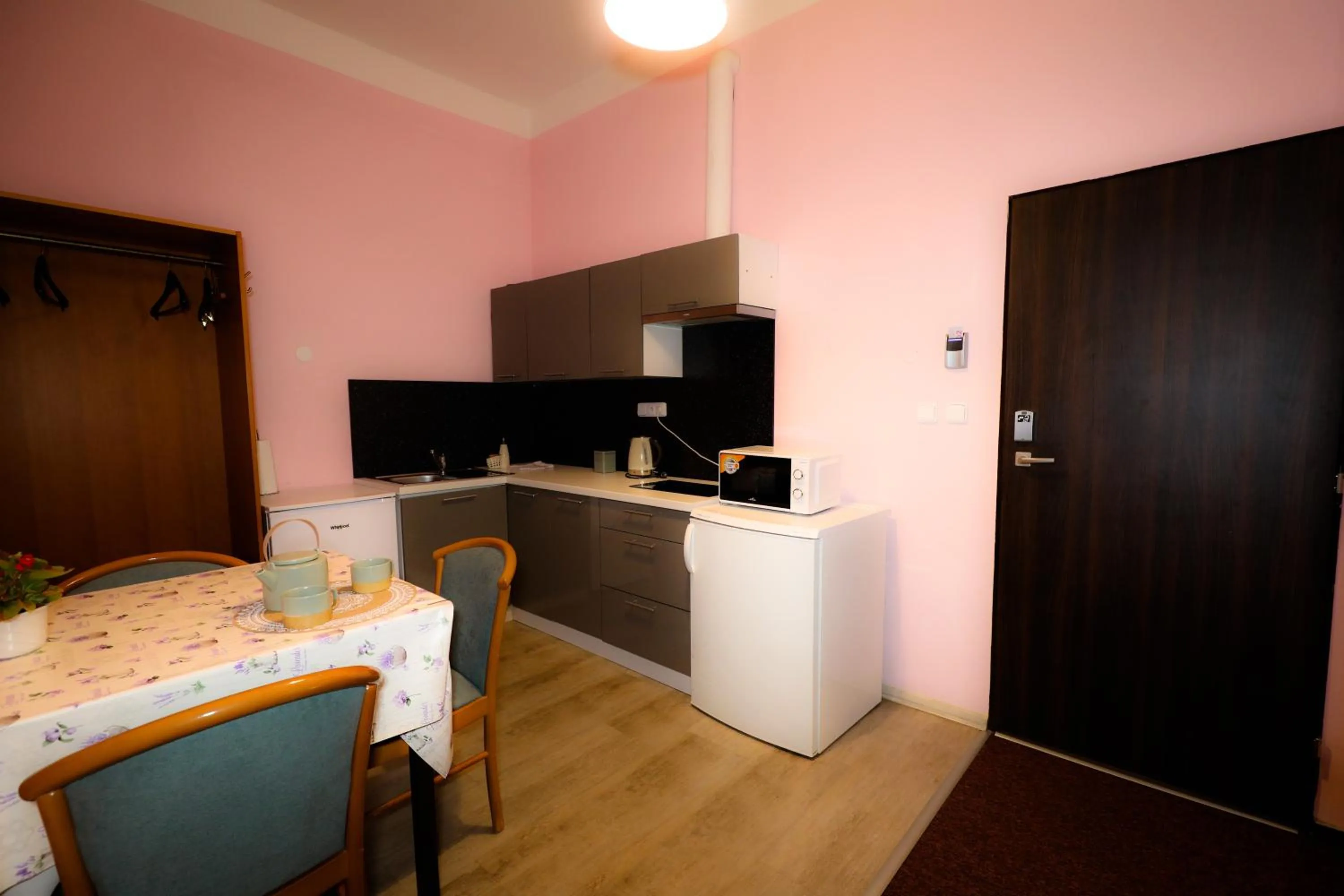 Kitchen or kitchenette in Wellness Penzion Kroměříž - Zlobice