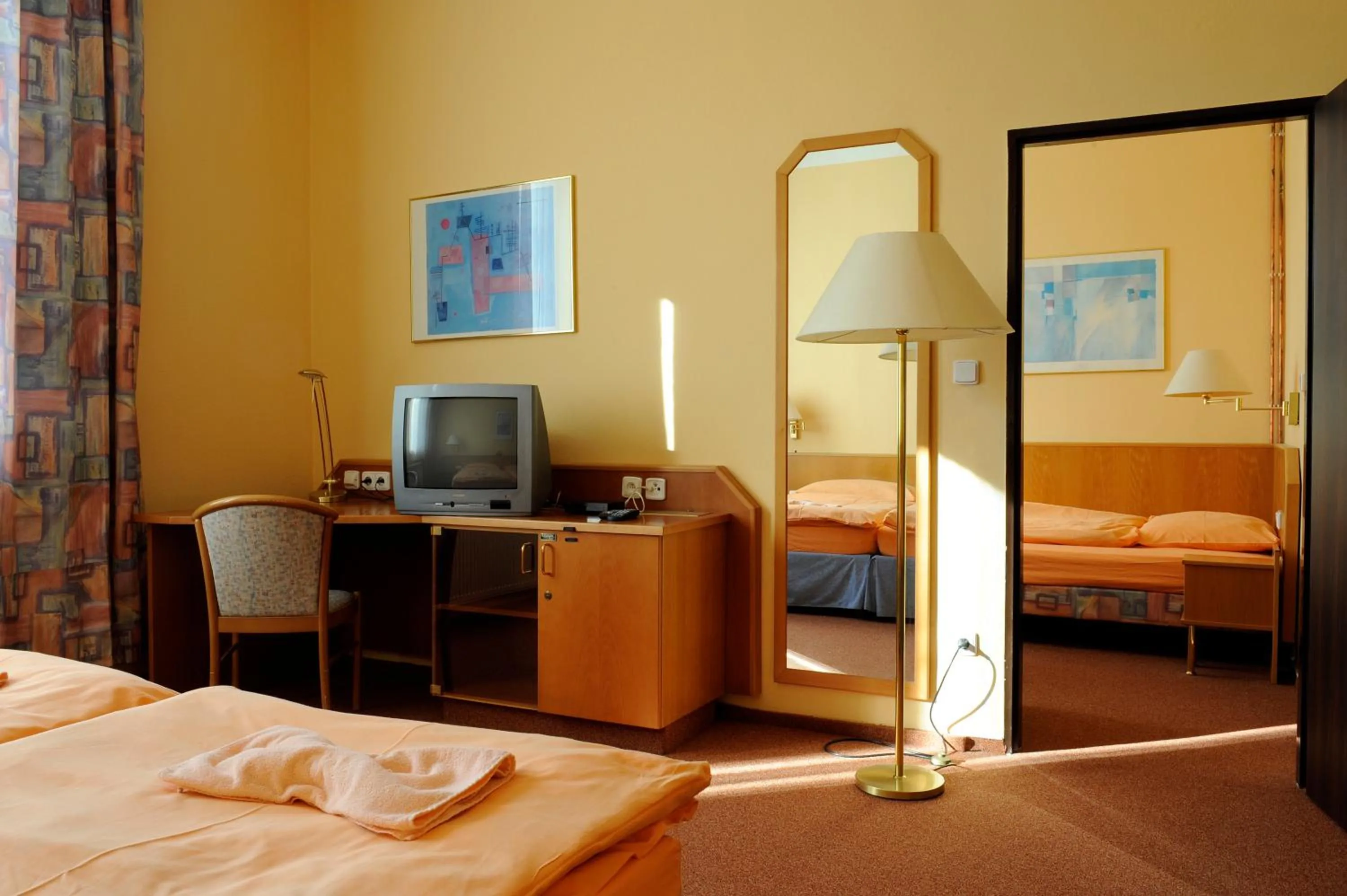TV and multimedia, Bed in Wellness Penzion Kroměříž - Zlobice
