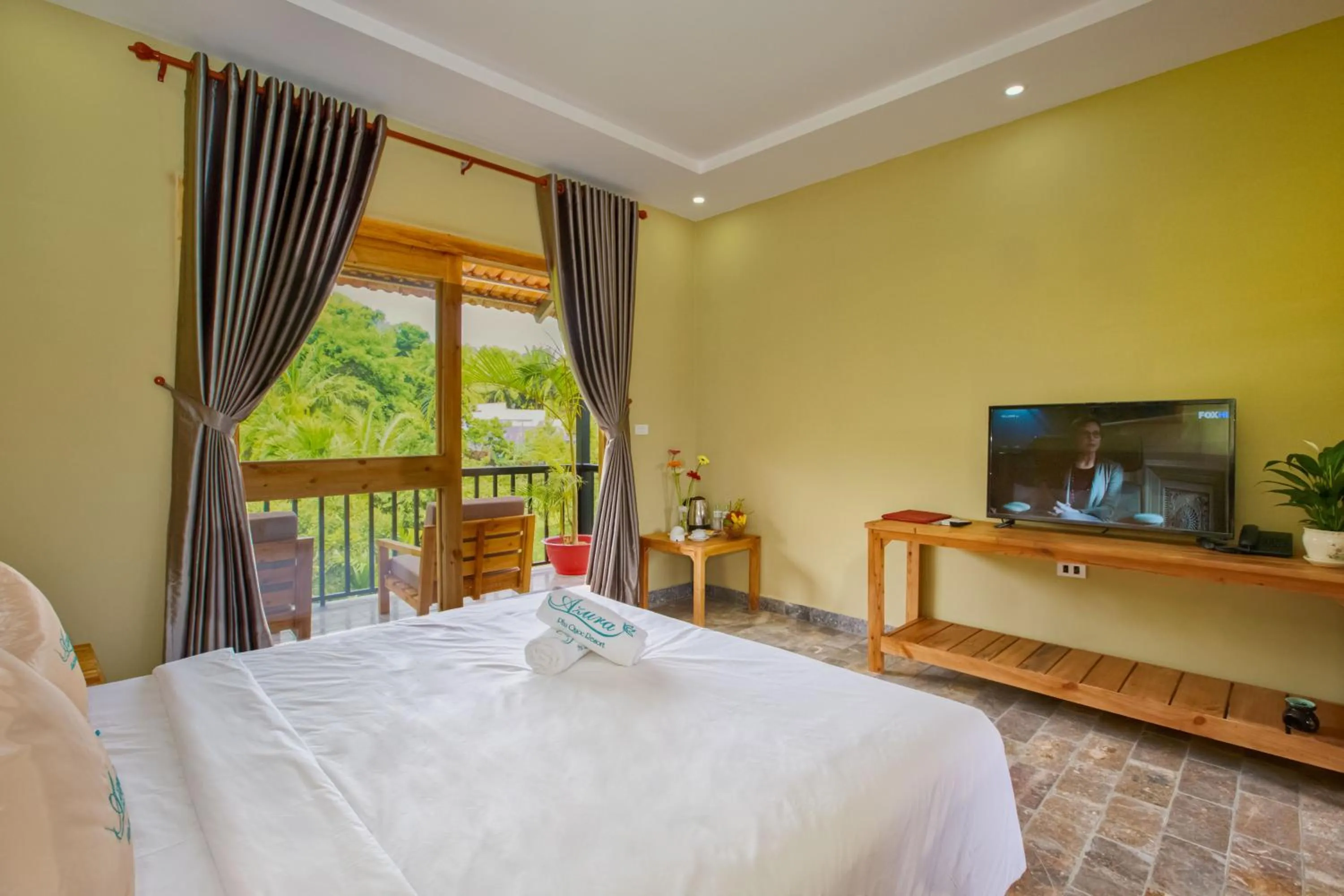 Bed in Azura Resort Phu Quoc
