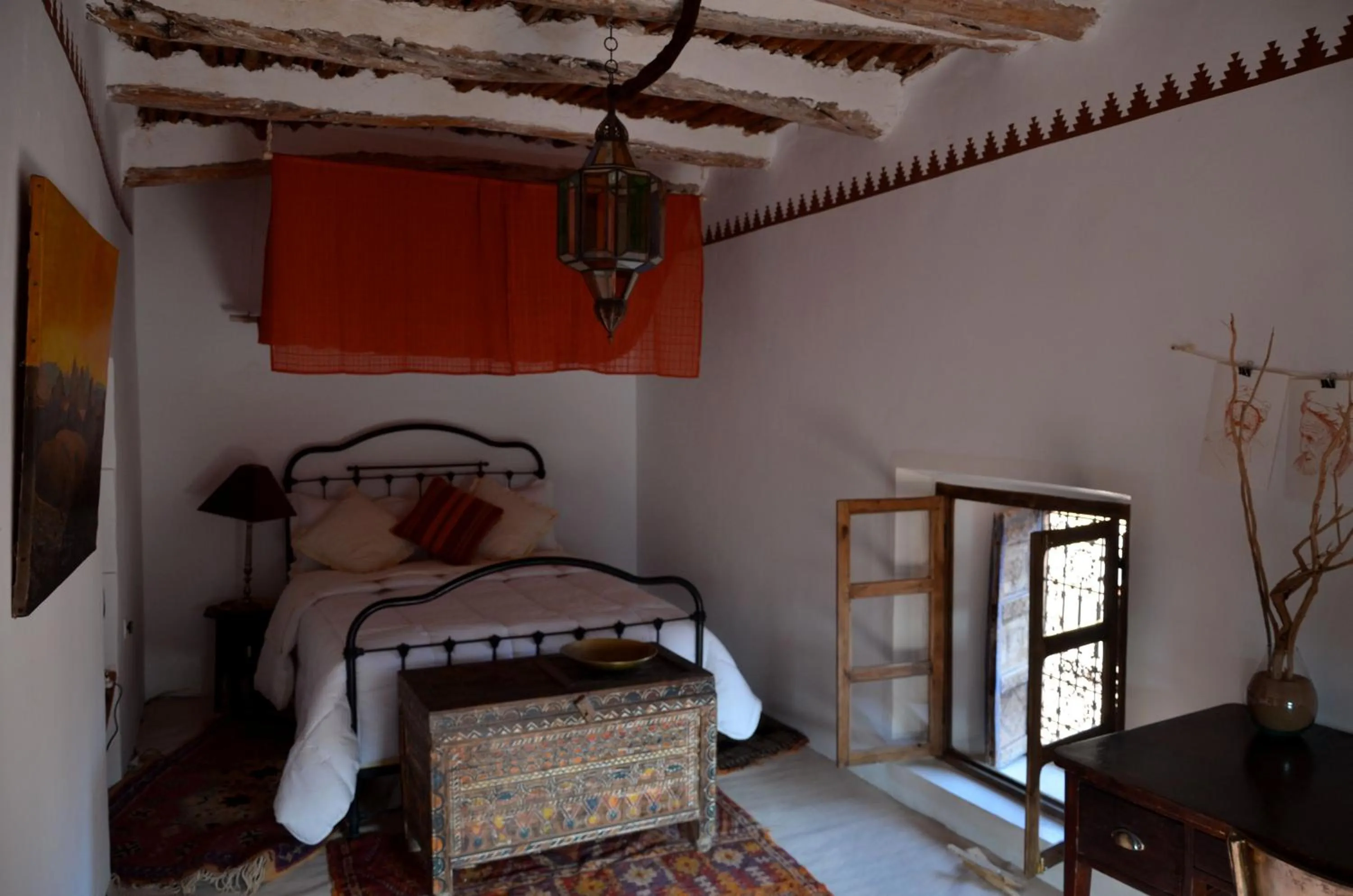 Bed in Kasbah Tigmi N'Oufella
