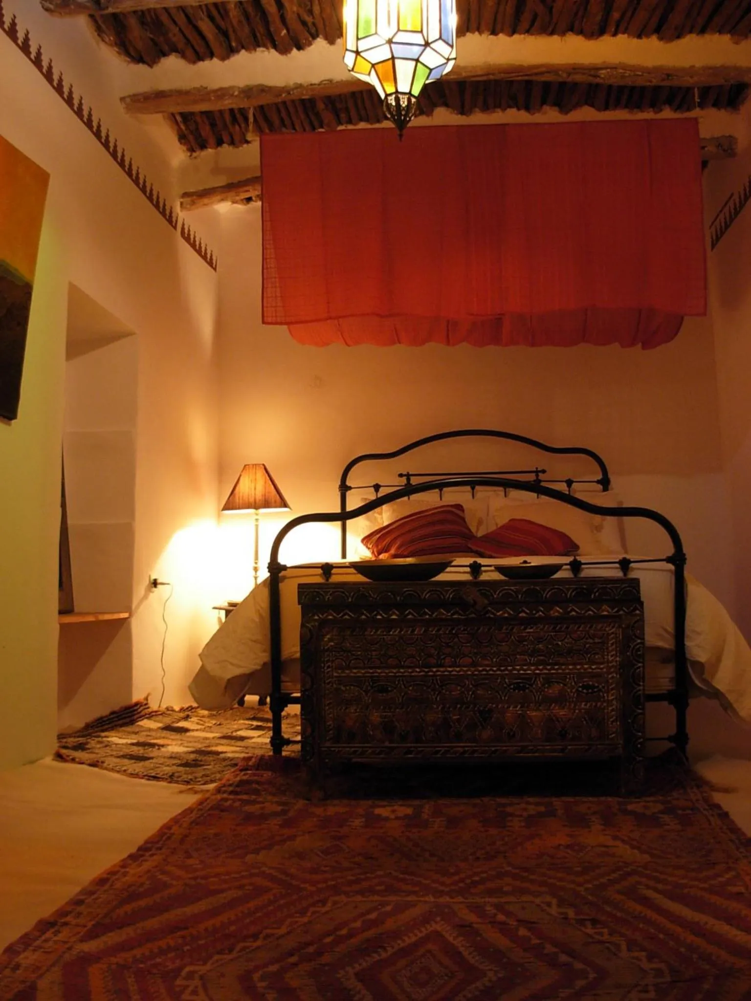 Bed in Kasbah Tigmi N'Oufella