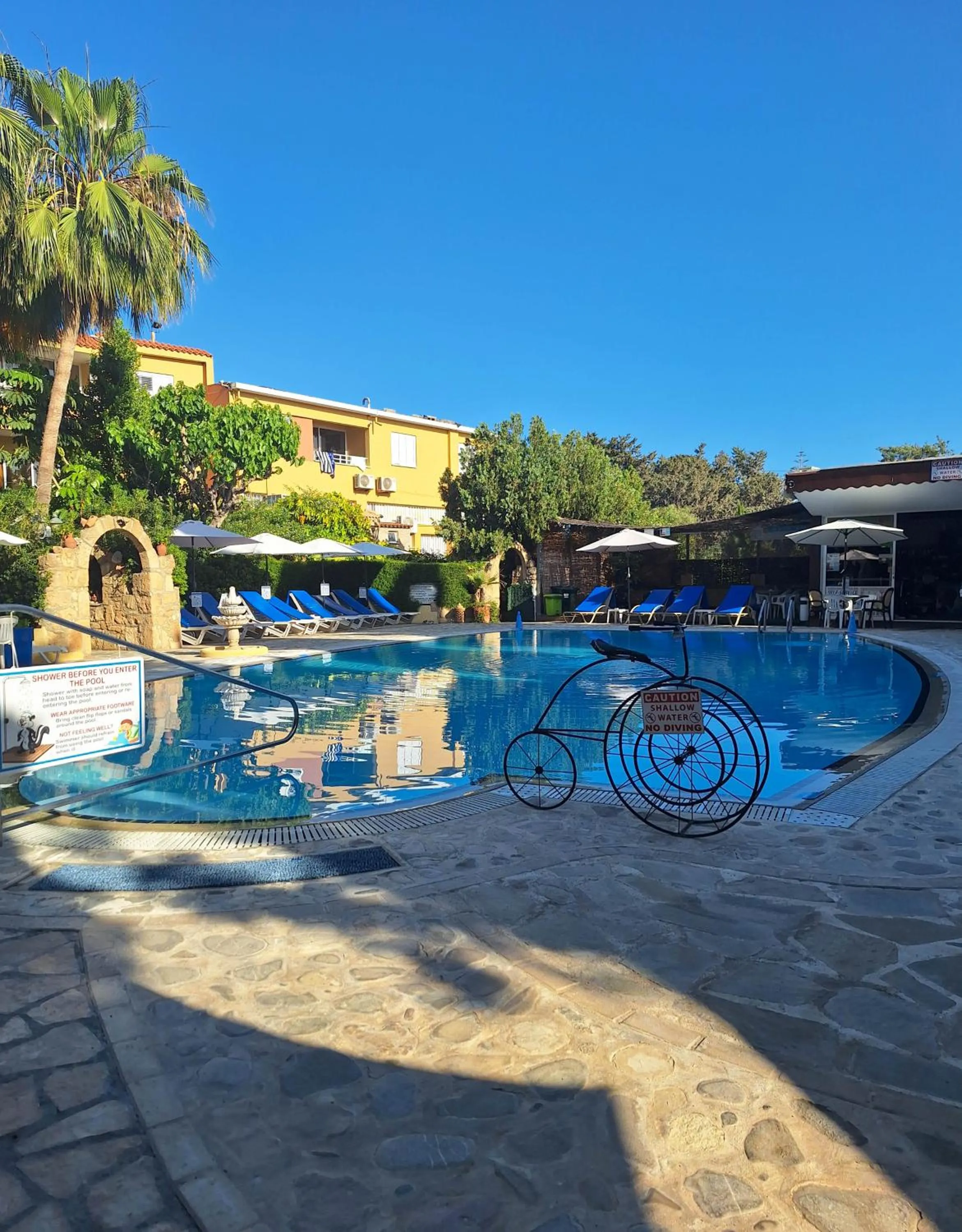 Property building in Apollonia Hotel Apartments