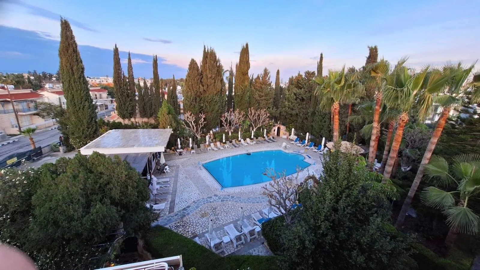 Balcony/Terrace in Apollonia Hotel Apartments