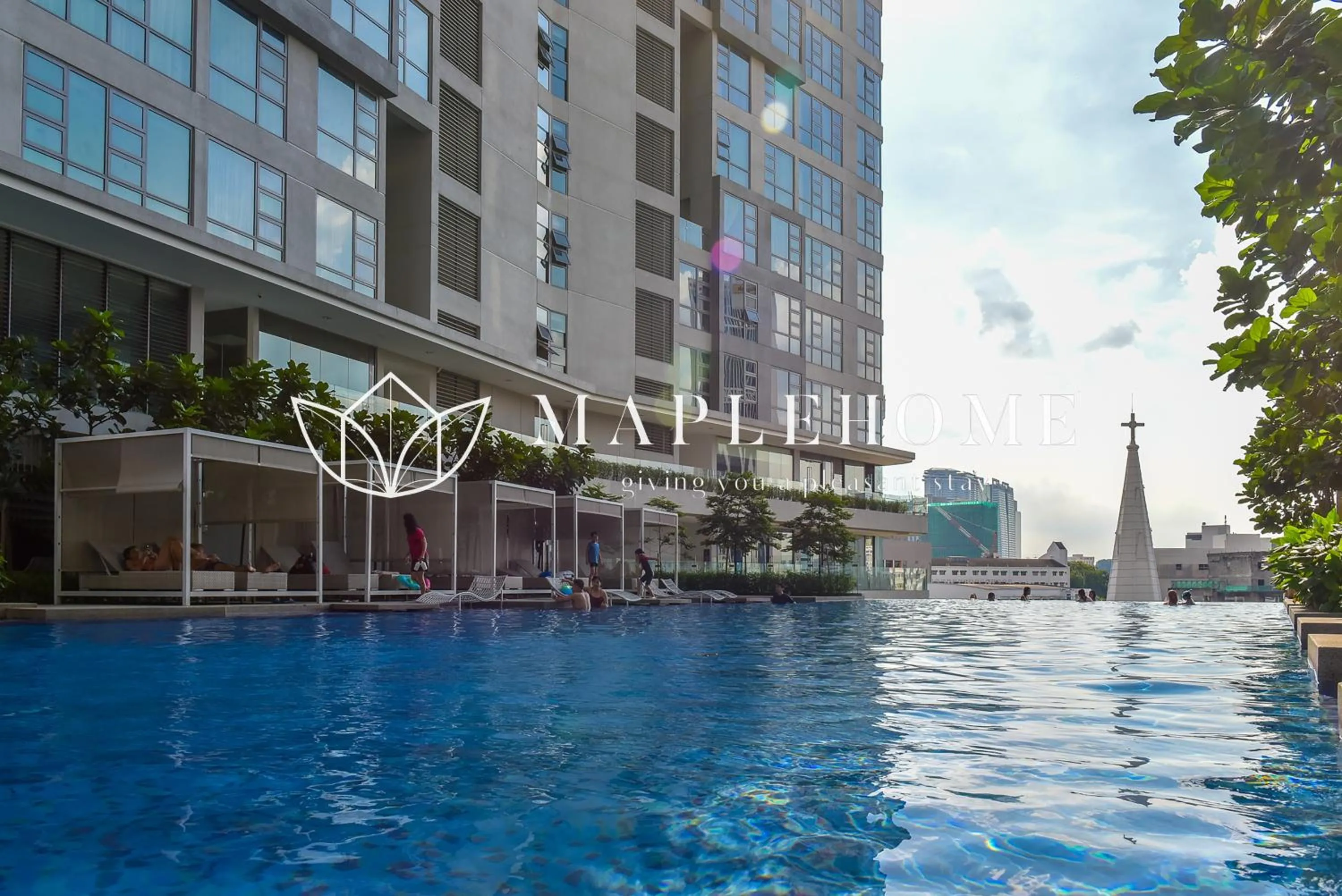 Swimming pool in The Robertson Kuala Lumpur