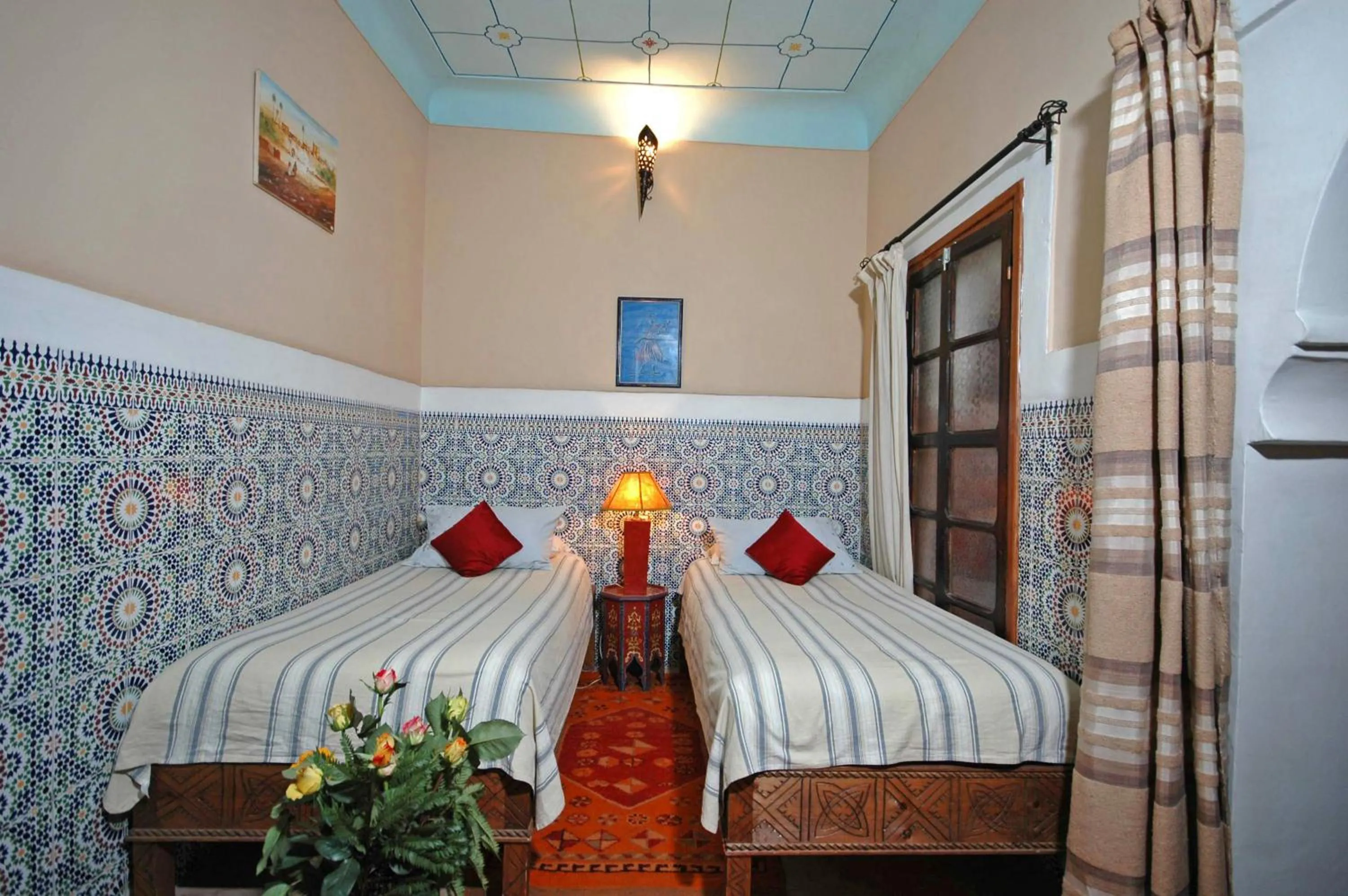Marhaba Twin Room  - single occupancy in Riad El Sagaya