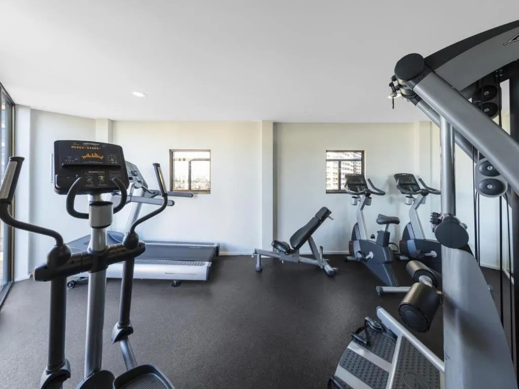 Fitness centre/facilities in City apartment at College St