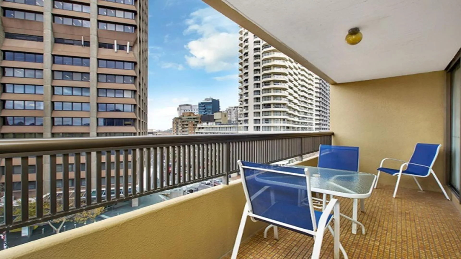 Studio with balcony at College St