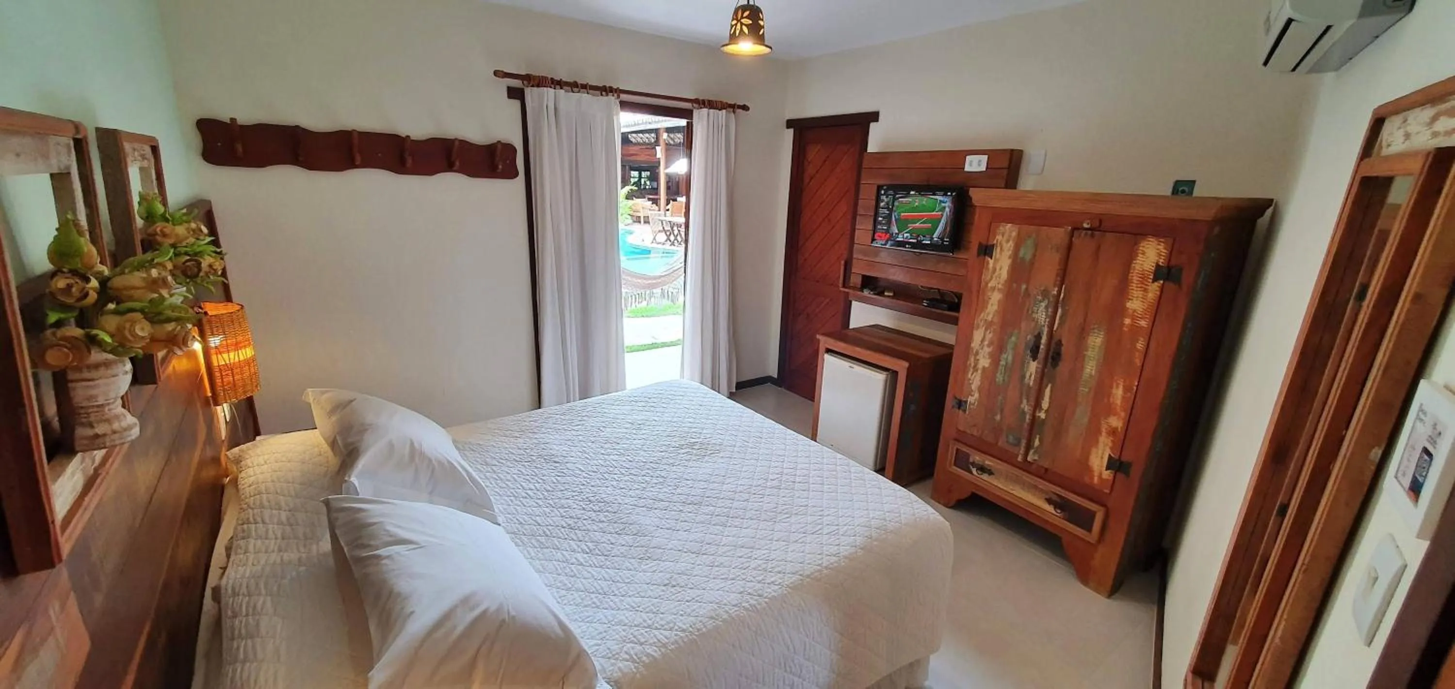 Photo of the whole room, Bed in Pousada Casa de Praia