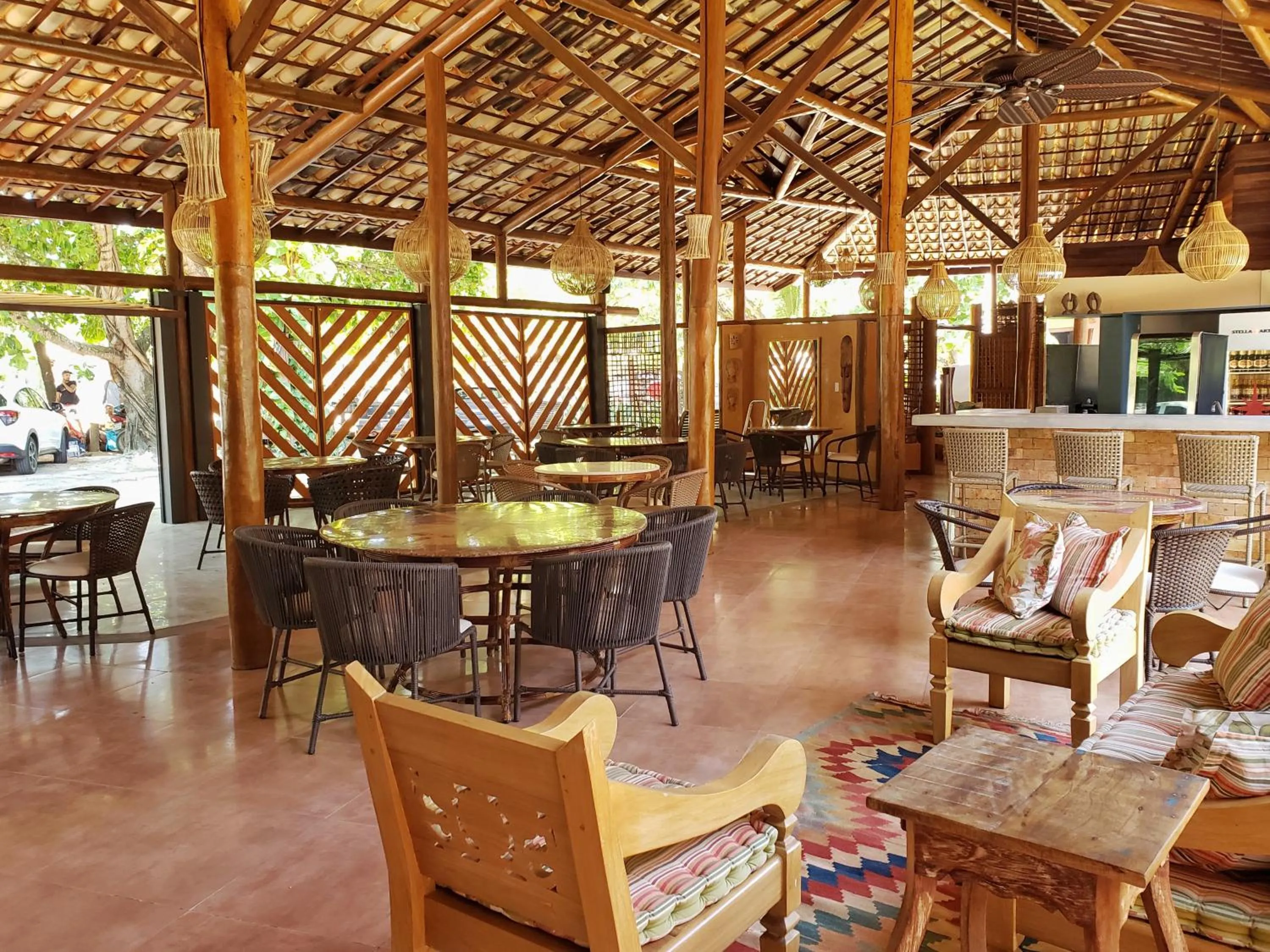 Restaurant/places to eat in Pousada Casa de Praia