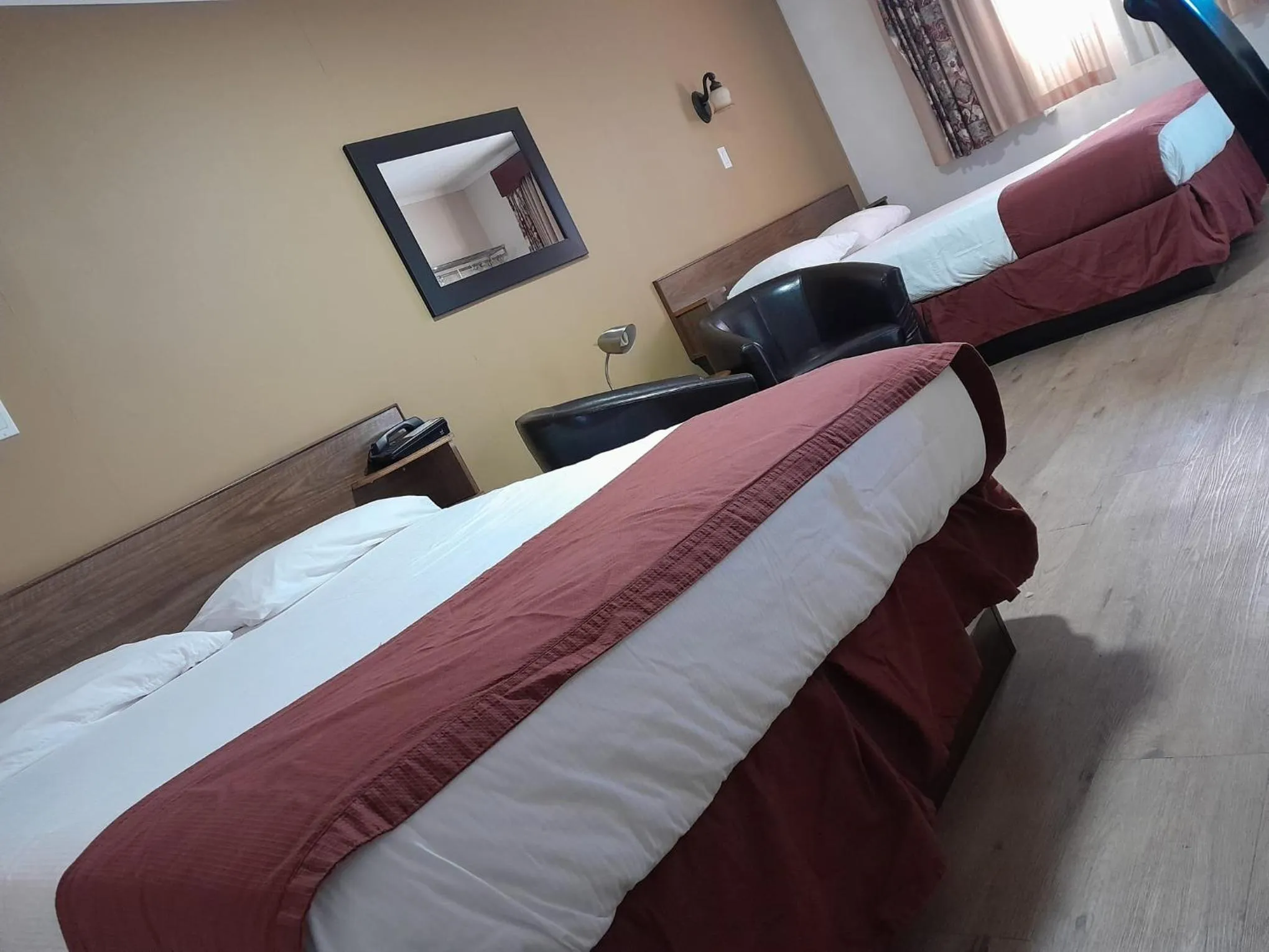 Bed in Travellers Motel