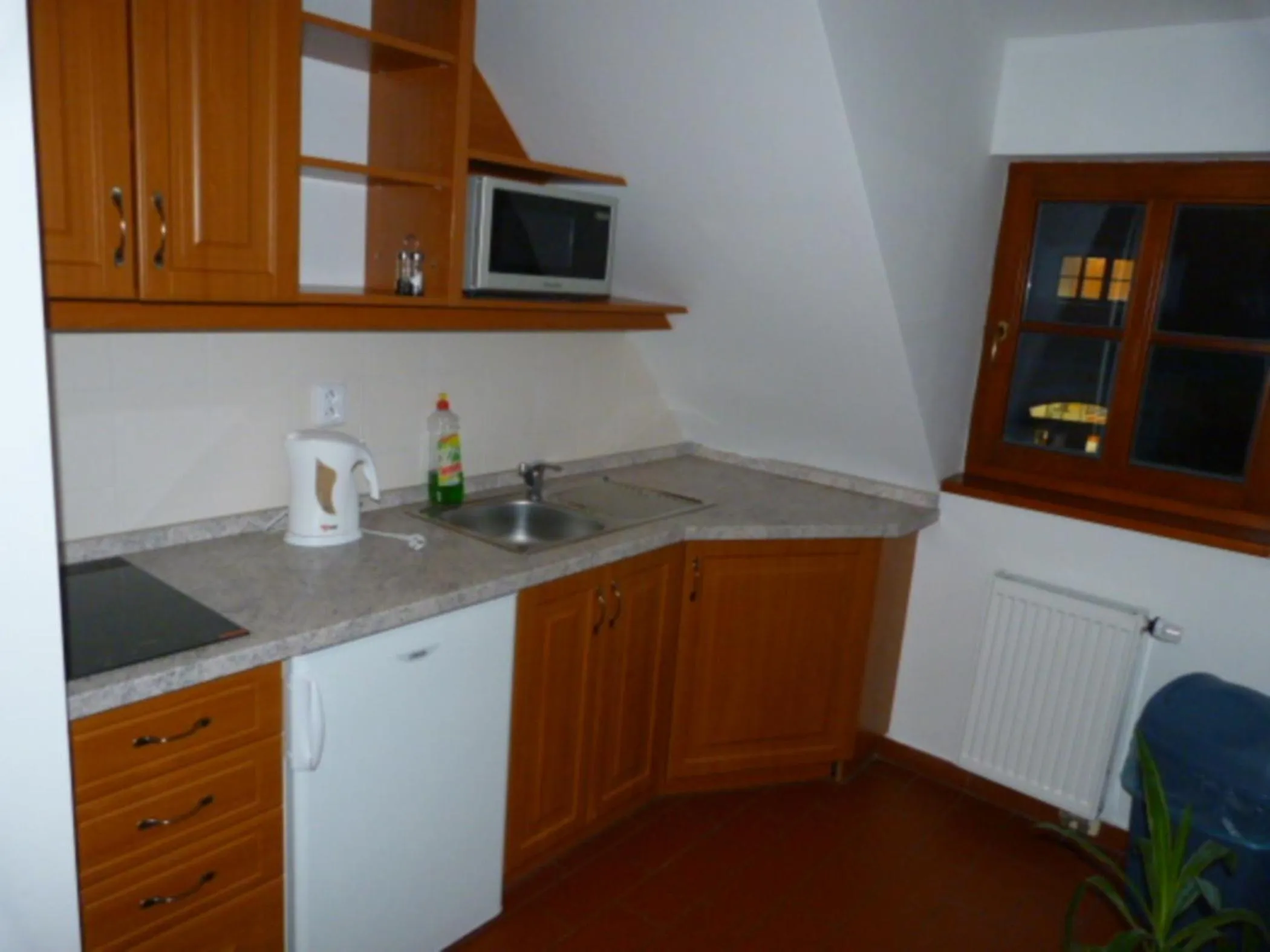 Kitchen or kitchenette in Český Statek