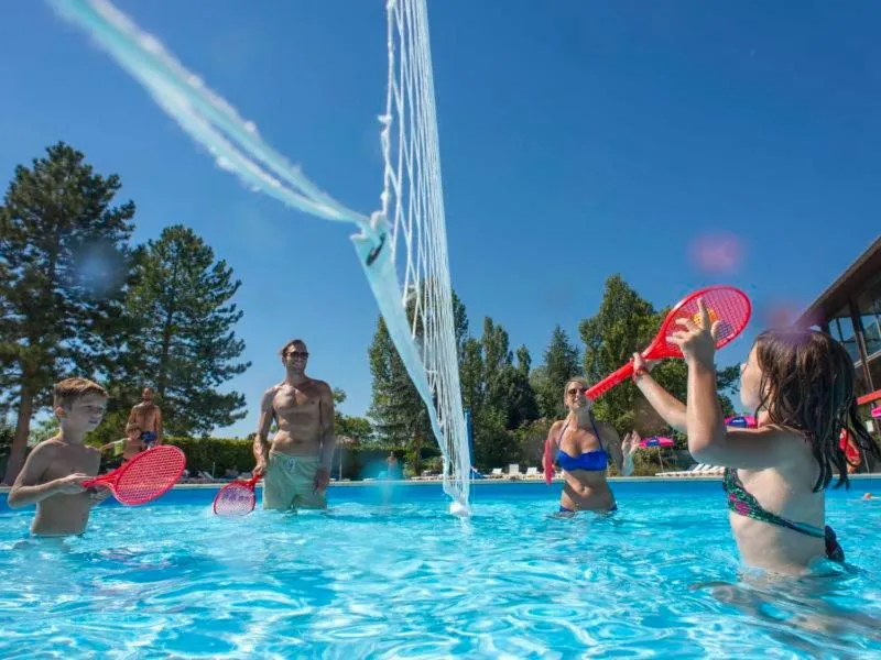 Swimming pool in Camping Officiel Siblu Les Rives de Condrieu
