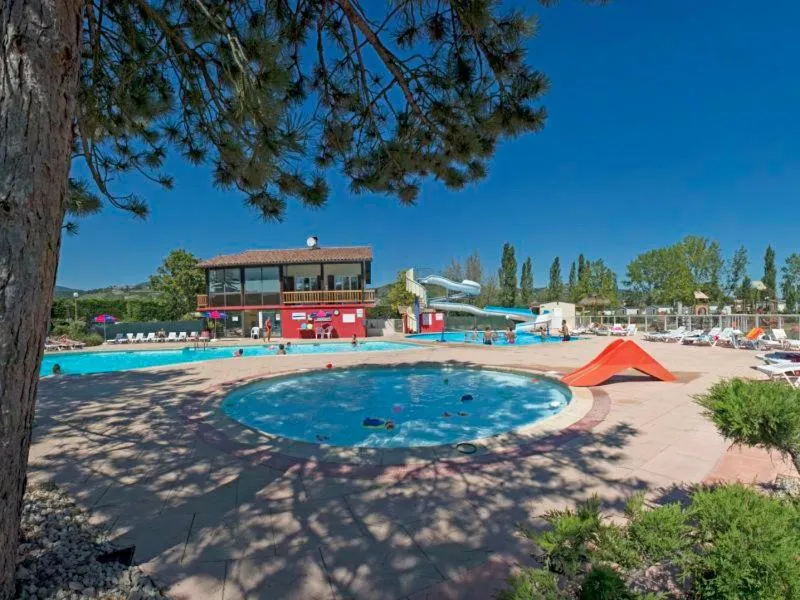 Swimming pool in Camping Officiel Siblu Les Rives de Condrieu