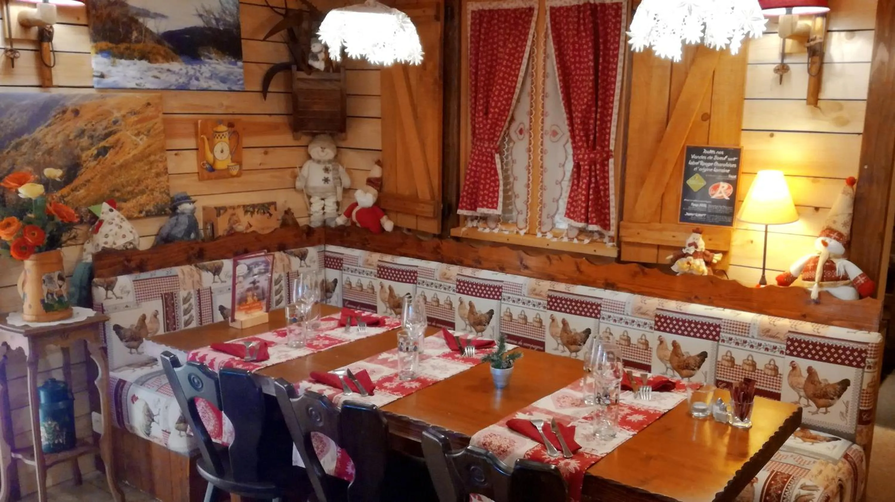 Dining area in Auberge De Liezey