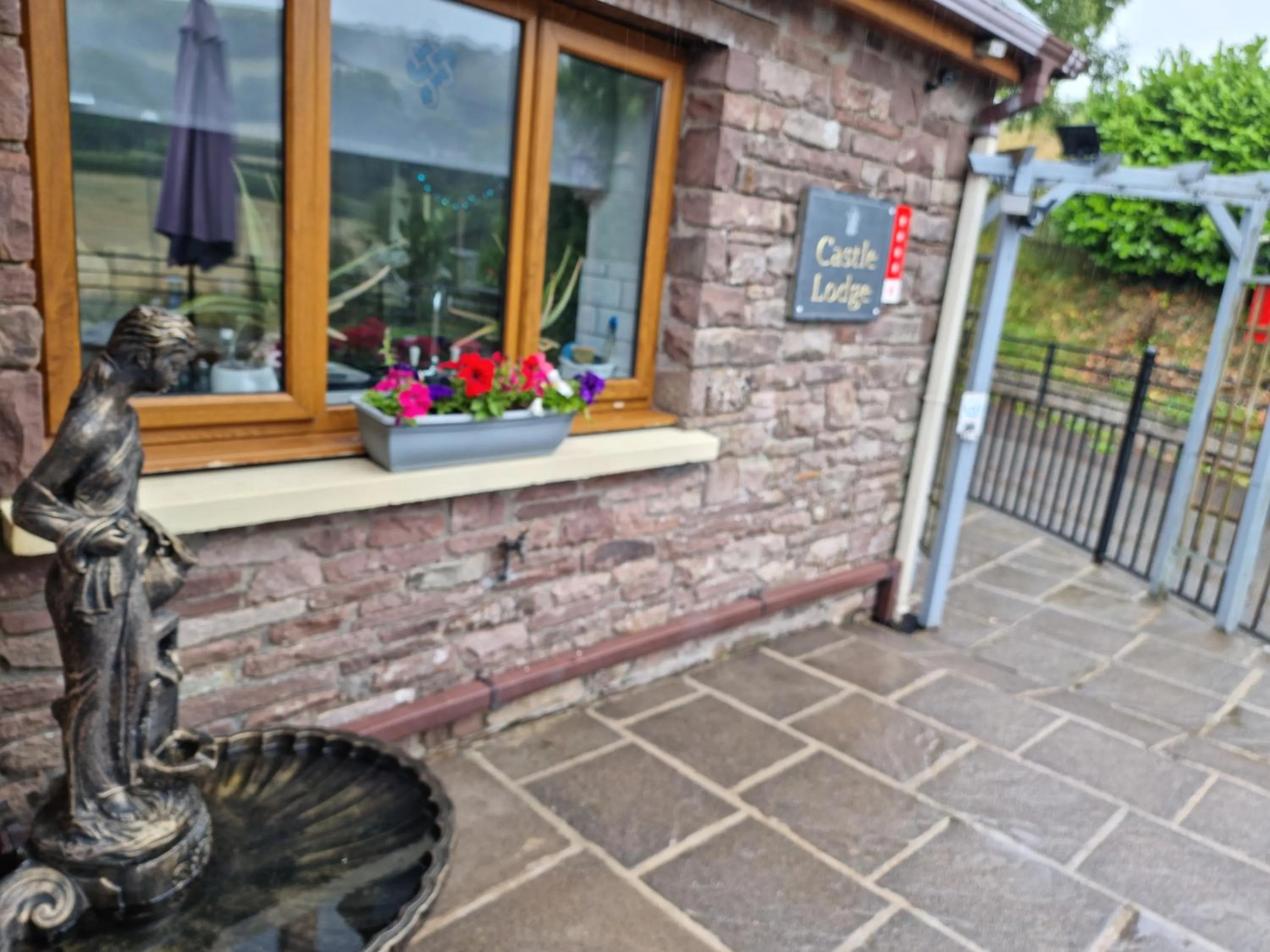 Property building in Castle Lodge - Brecon Beacons Accommodation