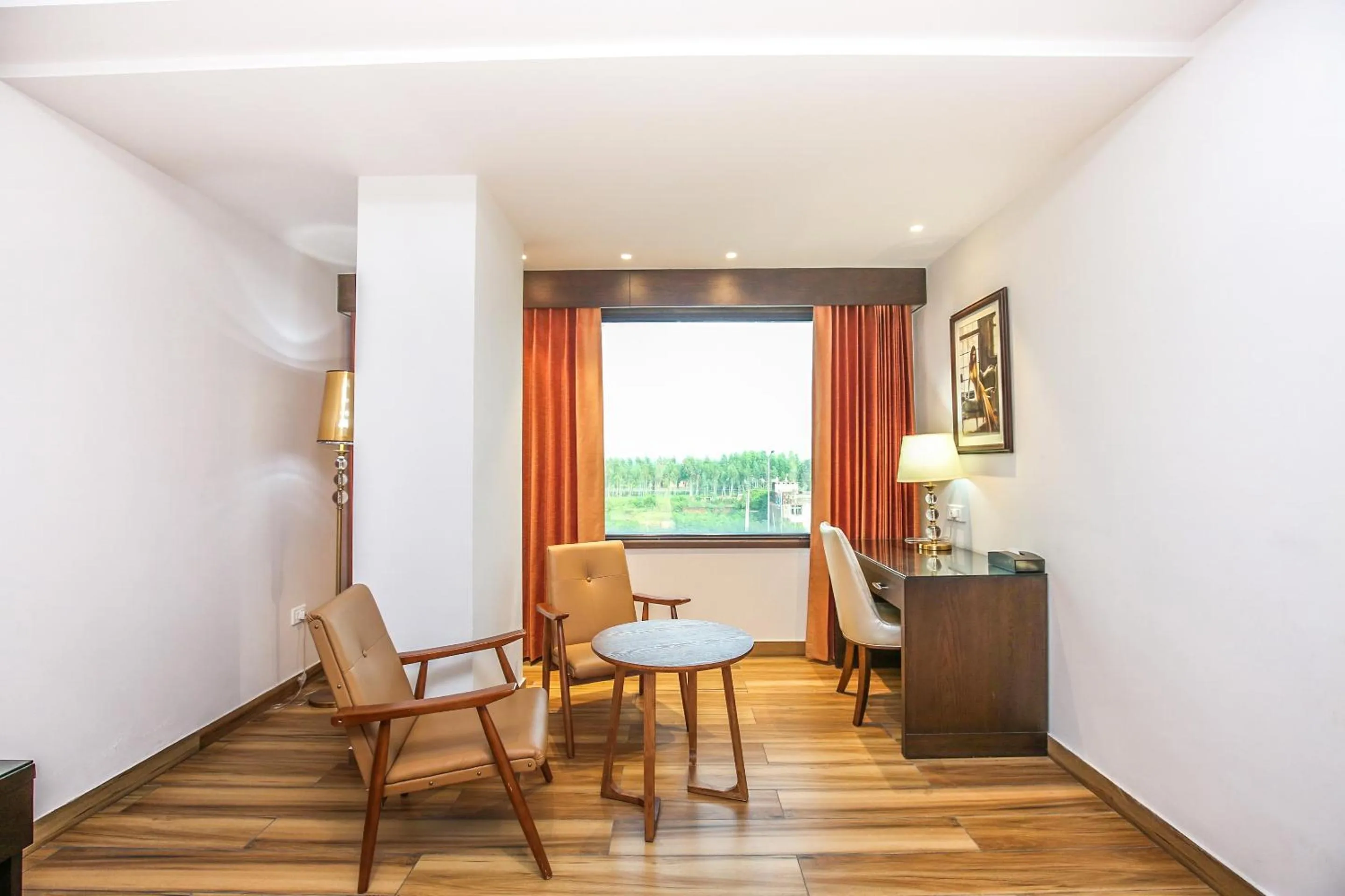 Seating area in Hotel Stella Continental