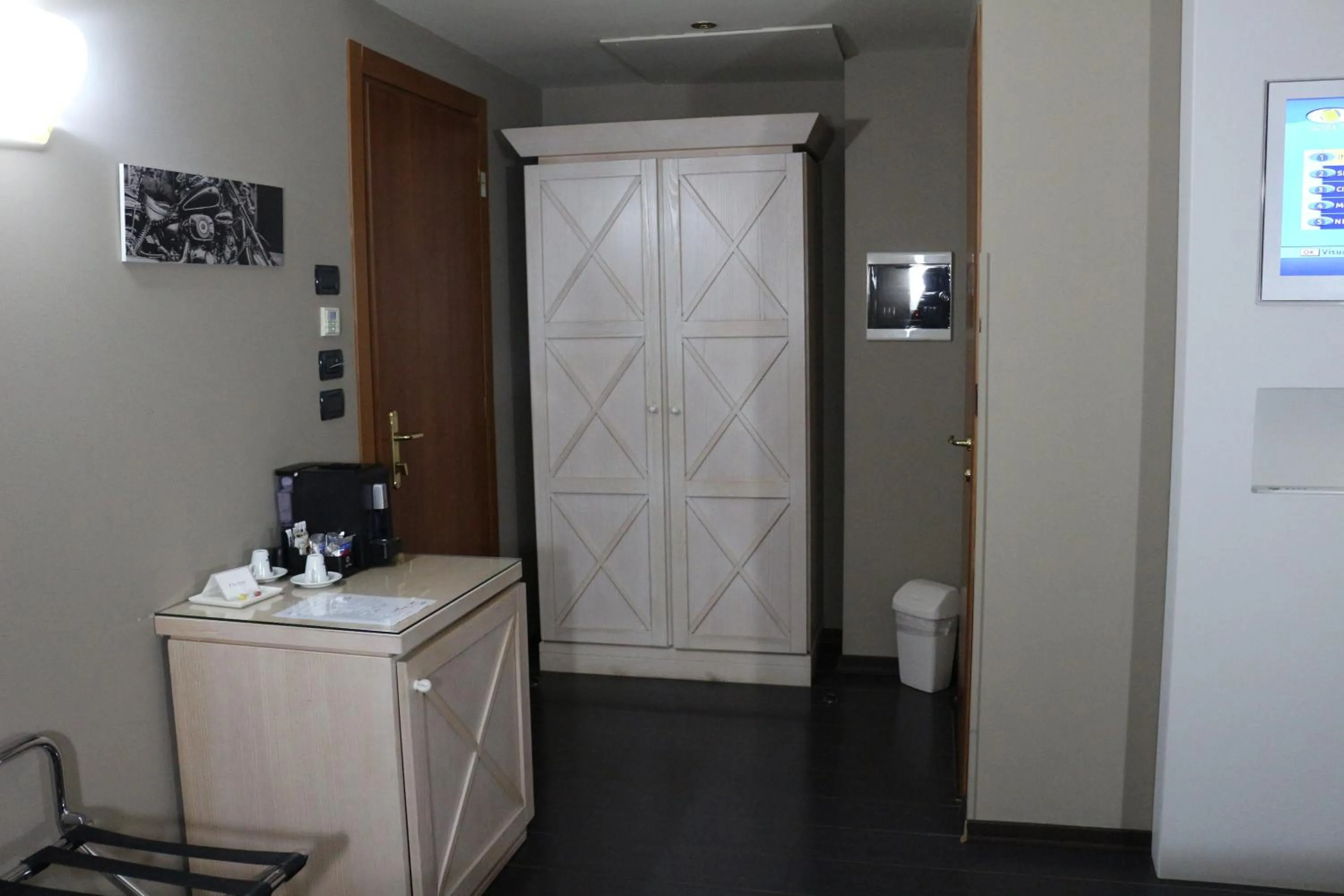 Coffee/tea facilities in Hotel Garibaldi