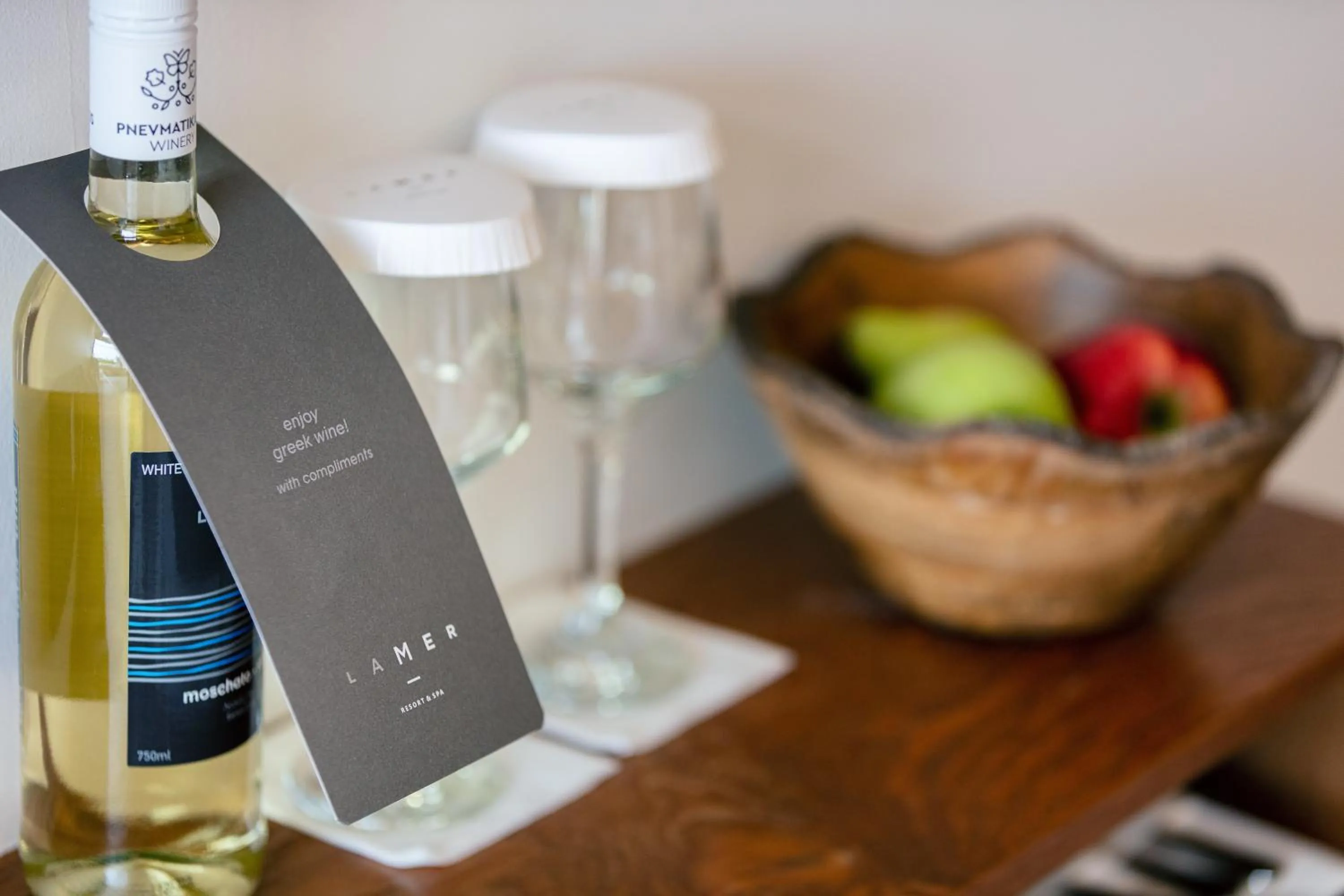 Decorative detail in La Mer Resort Spa Crete