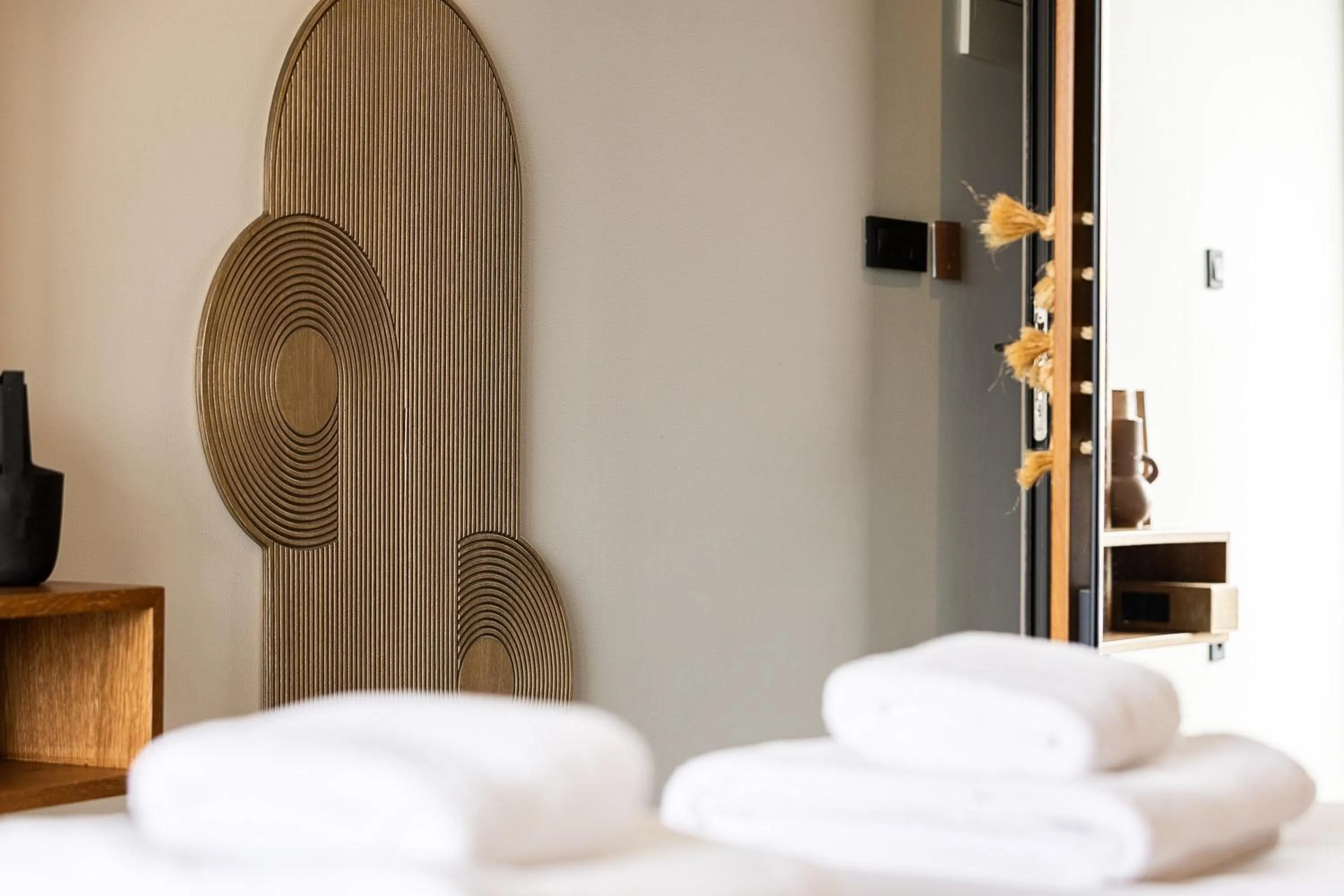 Photo of the whole room, Bed in La Mer Resort Spa Crete