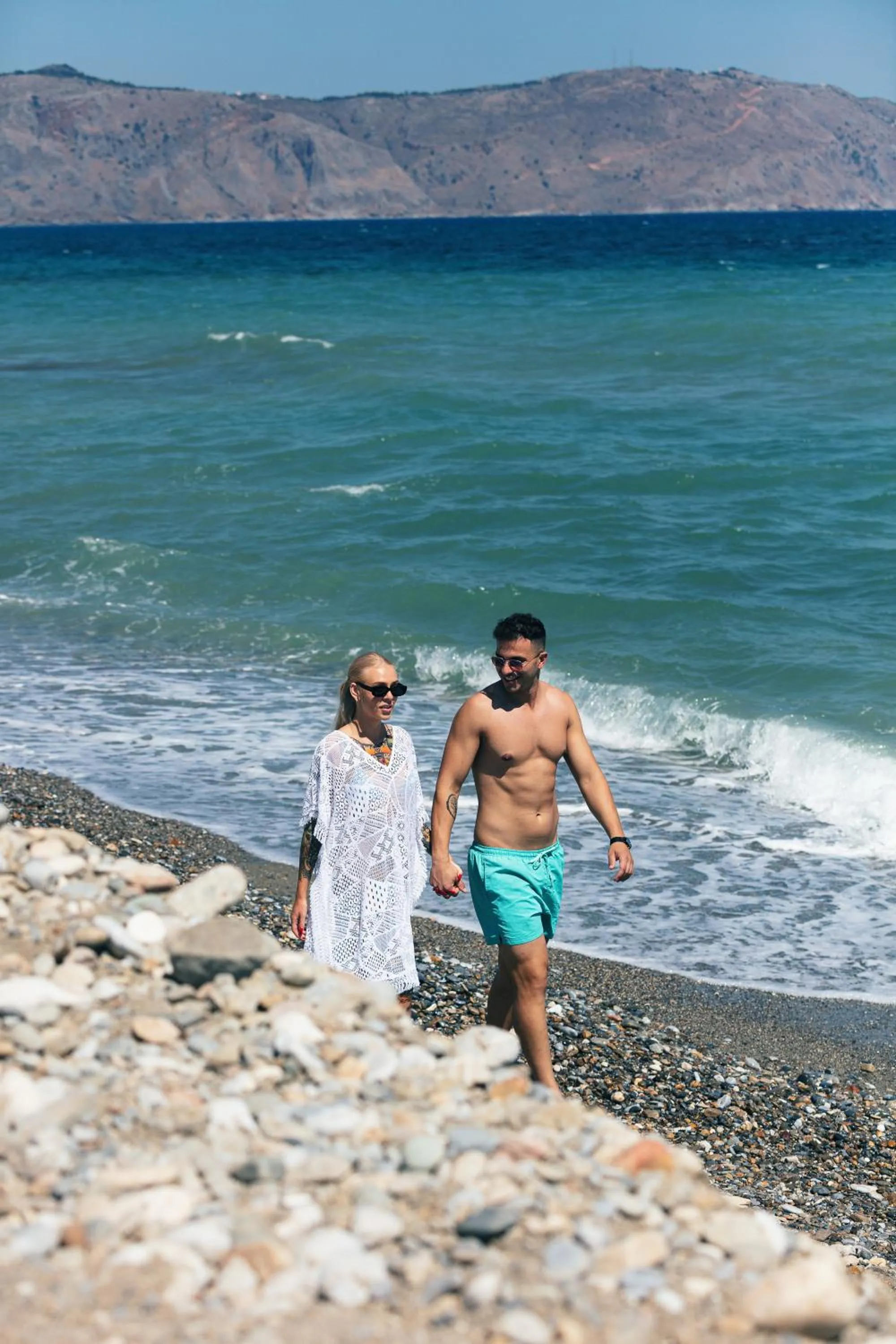 People in La Mer Resort Spa Crete