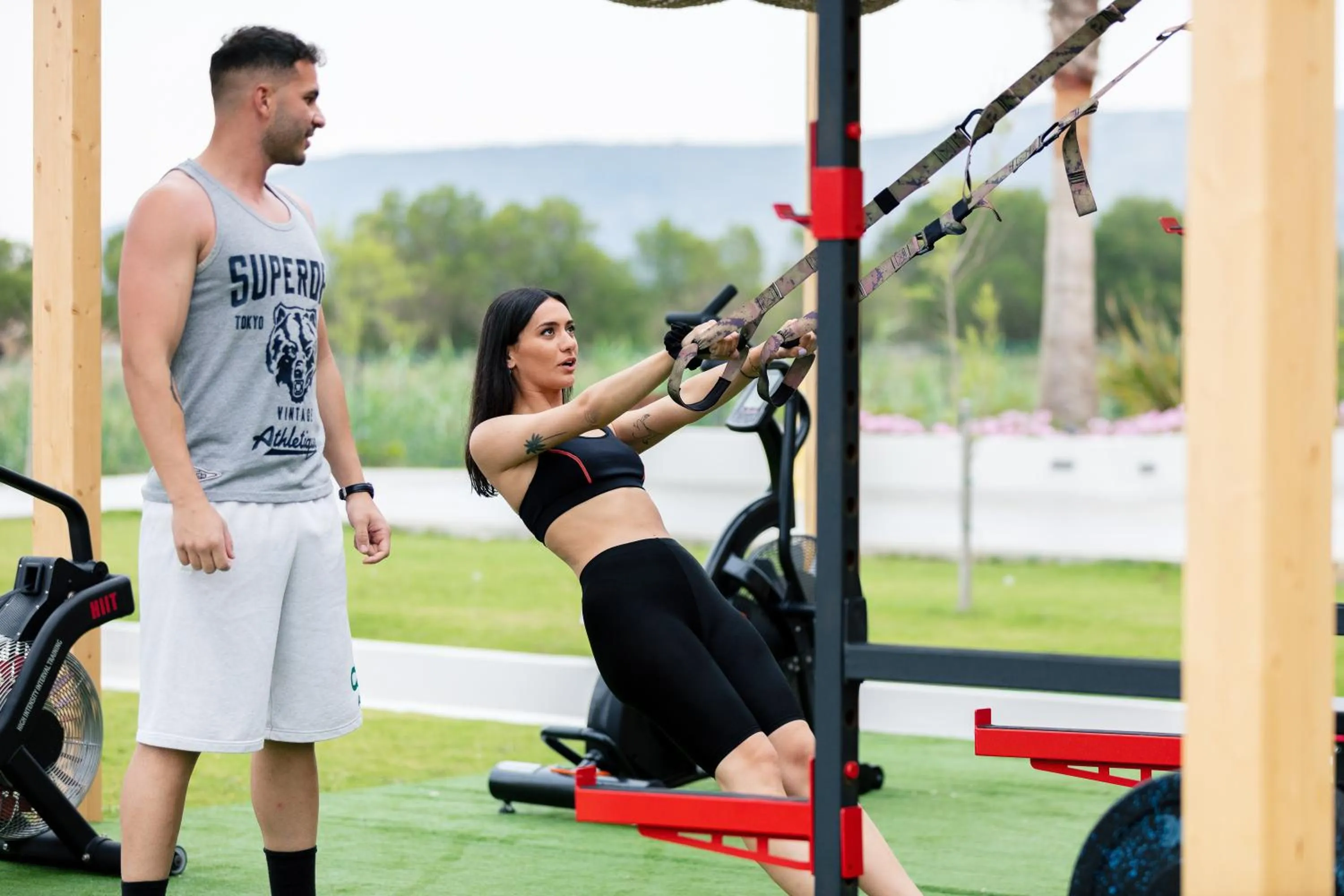 Fitness centre/facilities in La Mer Resort Spa Crete