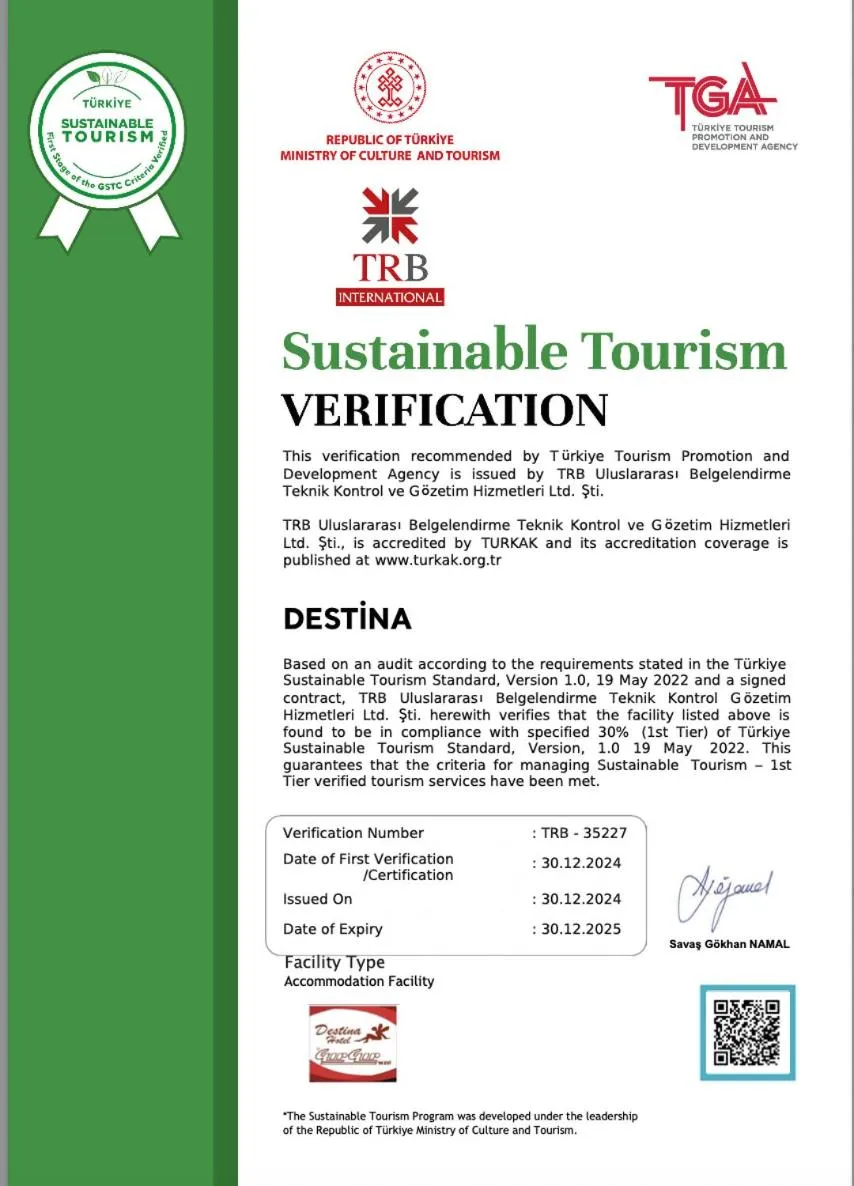 Property building in Destina Hotel