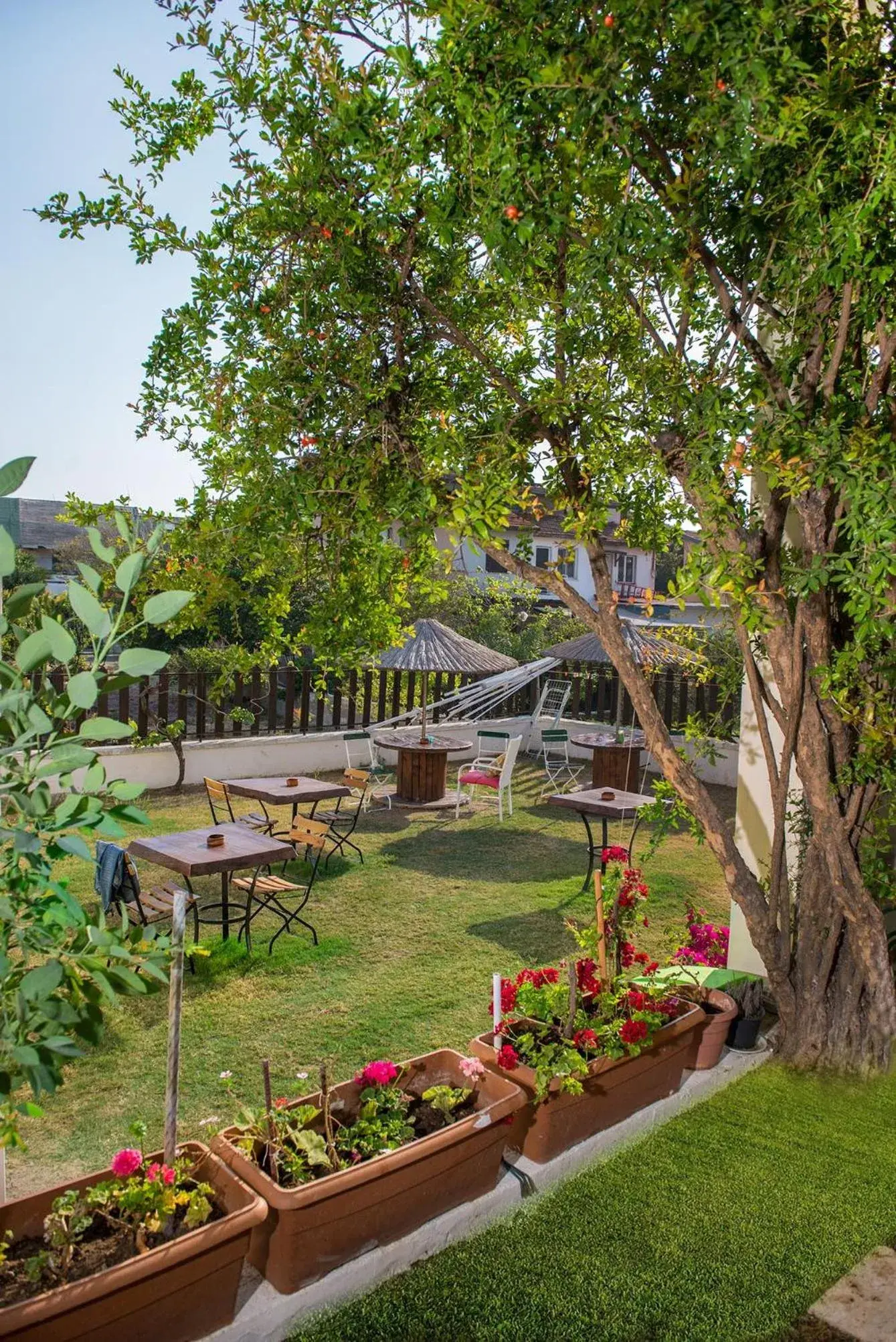 Garden view in Destina Hotel Garden view in Destina Hotel