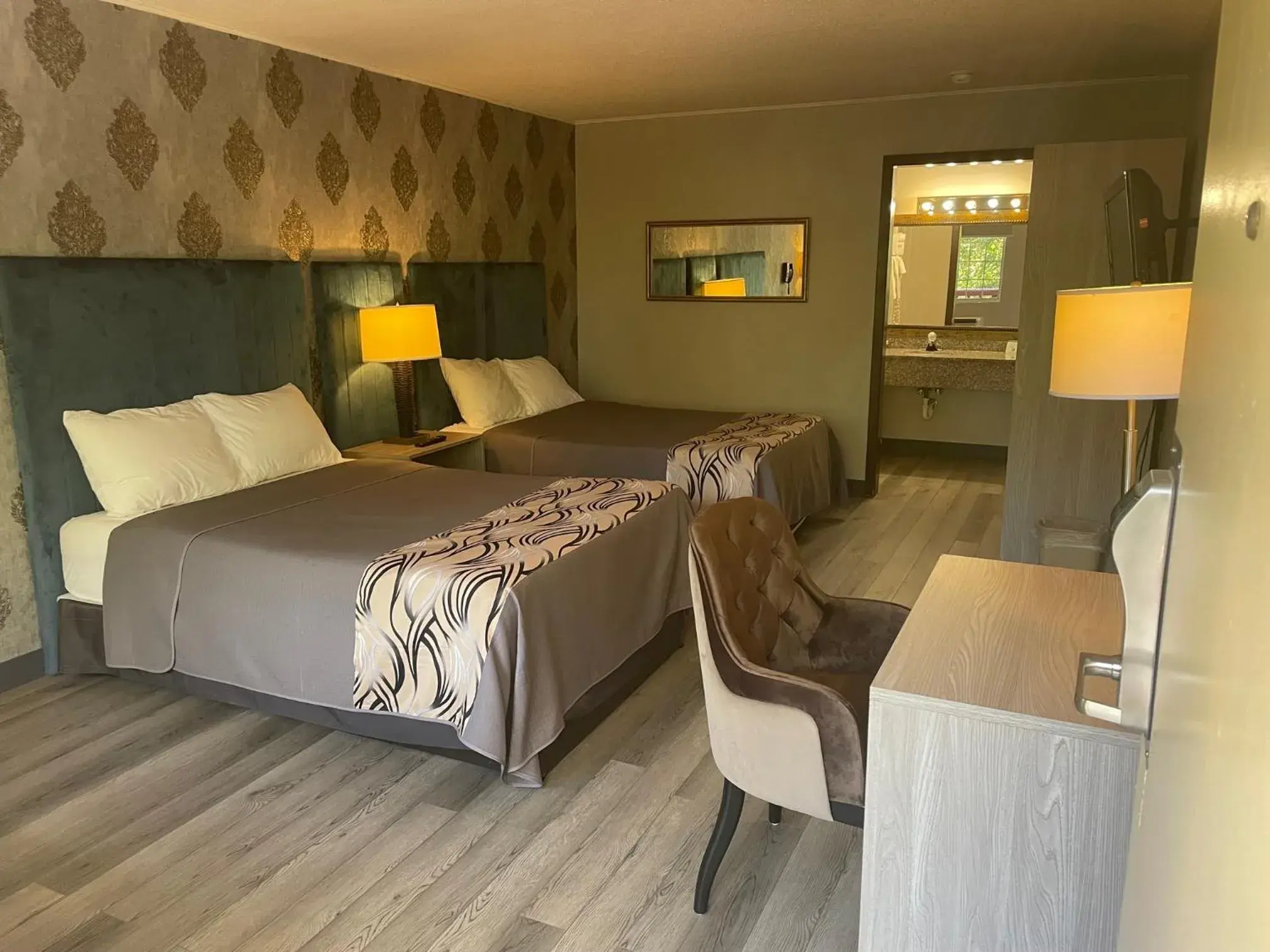 Bed in Village Inn of Hardy Bed in Village Inn of Hardy