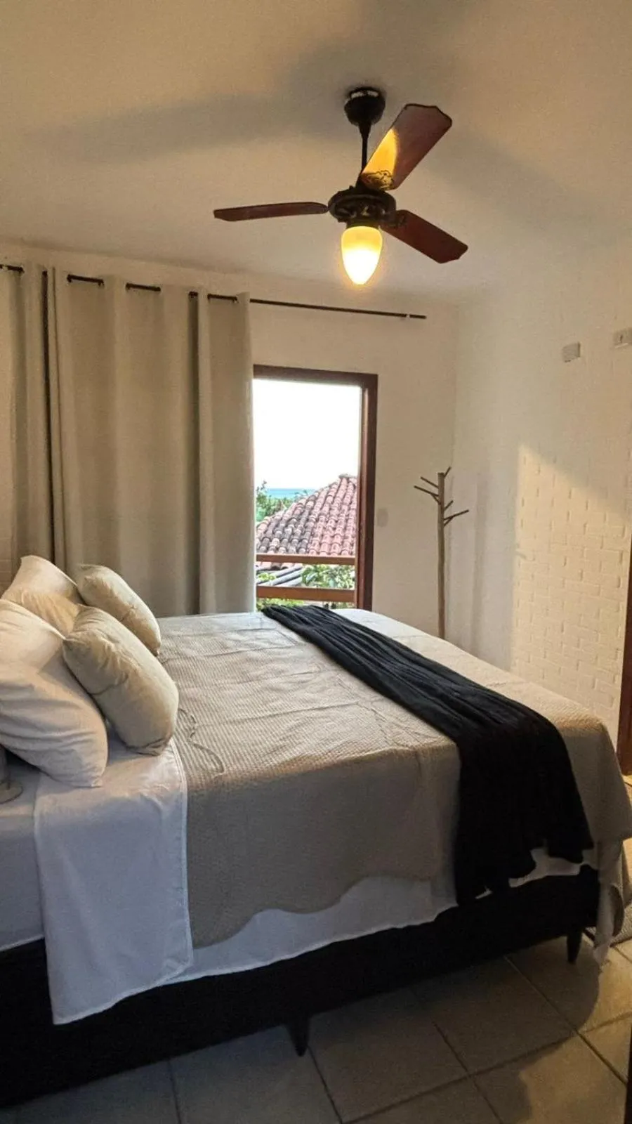 Bed in Pousada Jardim das Bromélias