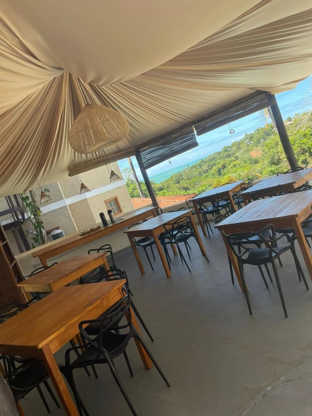 Natural landscape in Pousada Jardim das Bromélias