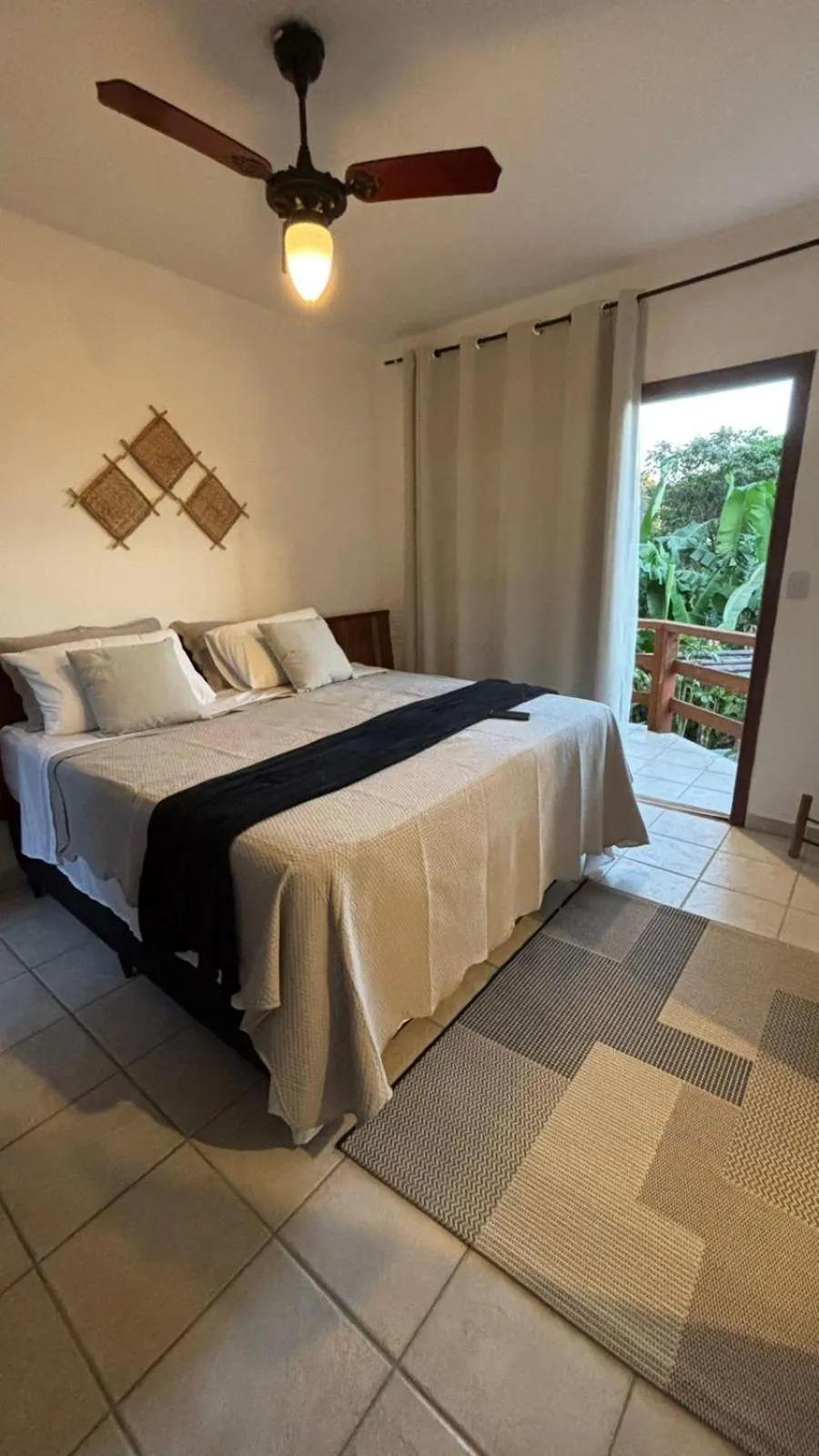 Bed in Pousada Jardim das Bromélias