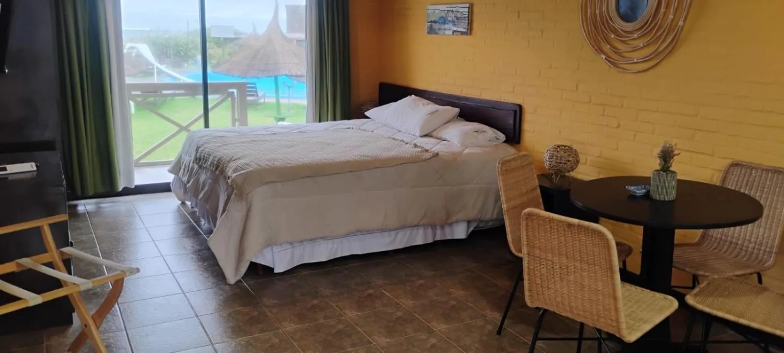 Bed in Sotavento Apart Hotel