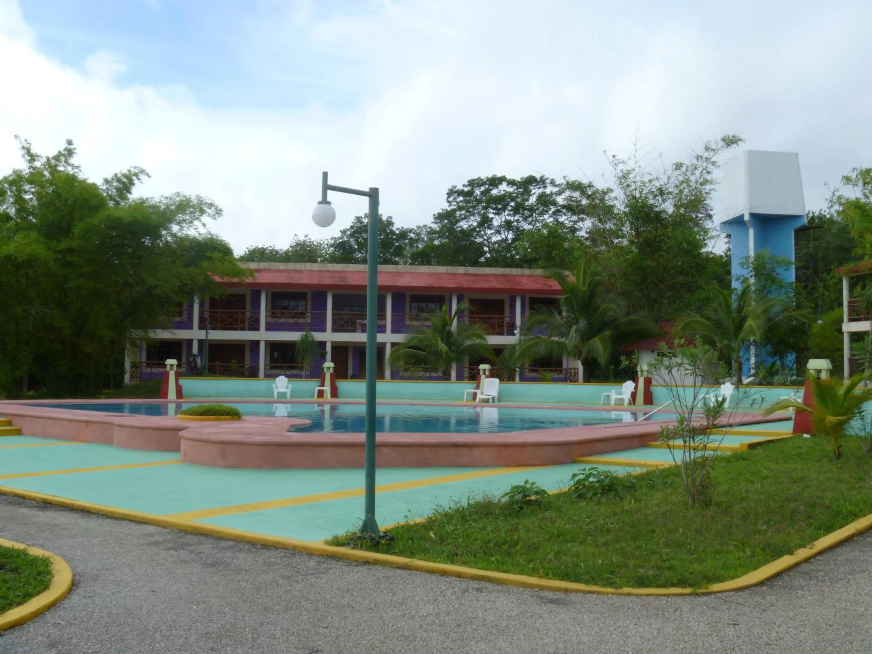 Garden in Hotel Debliz Xpujil
