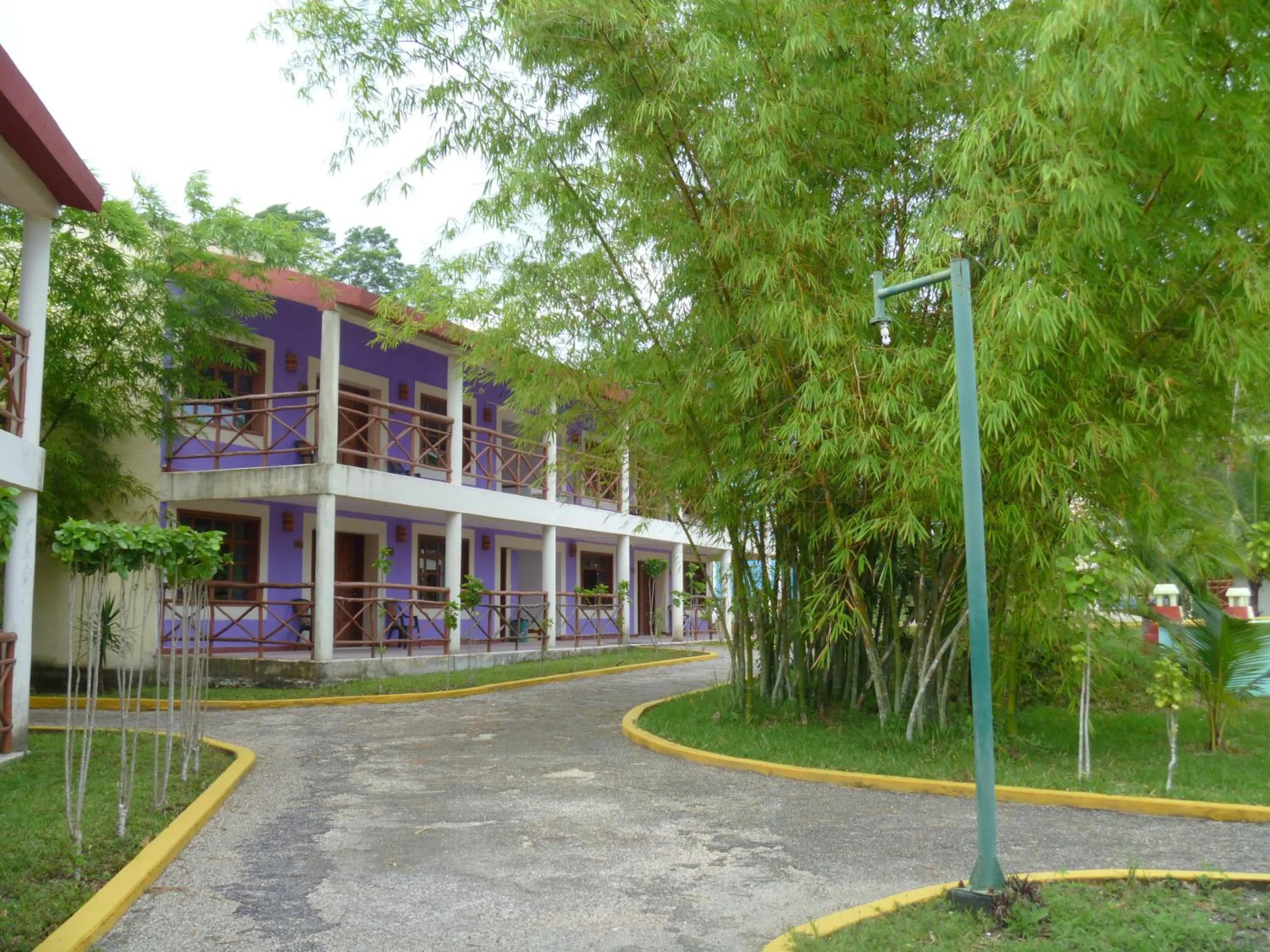 Facade/entrance in Hotel Debliz Xpujil