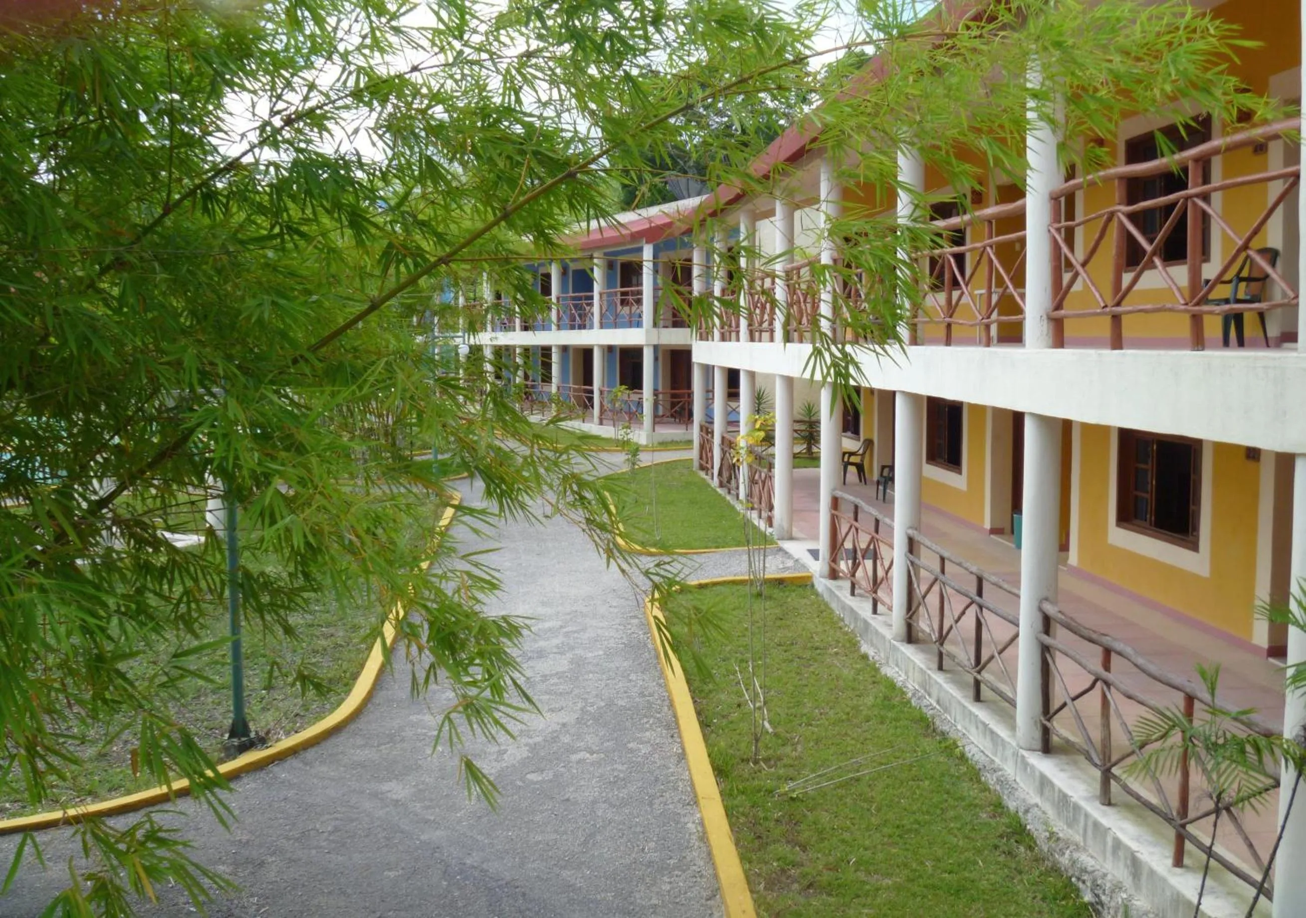 Garden in Hotel Debliz Xpujil