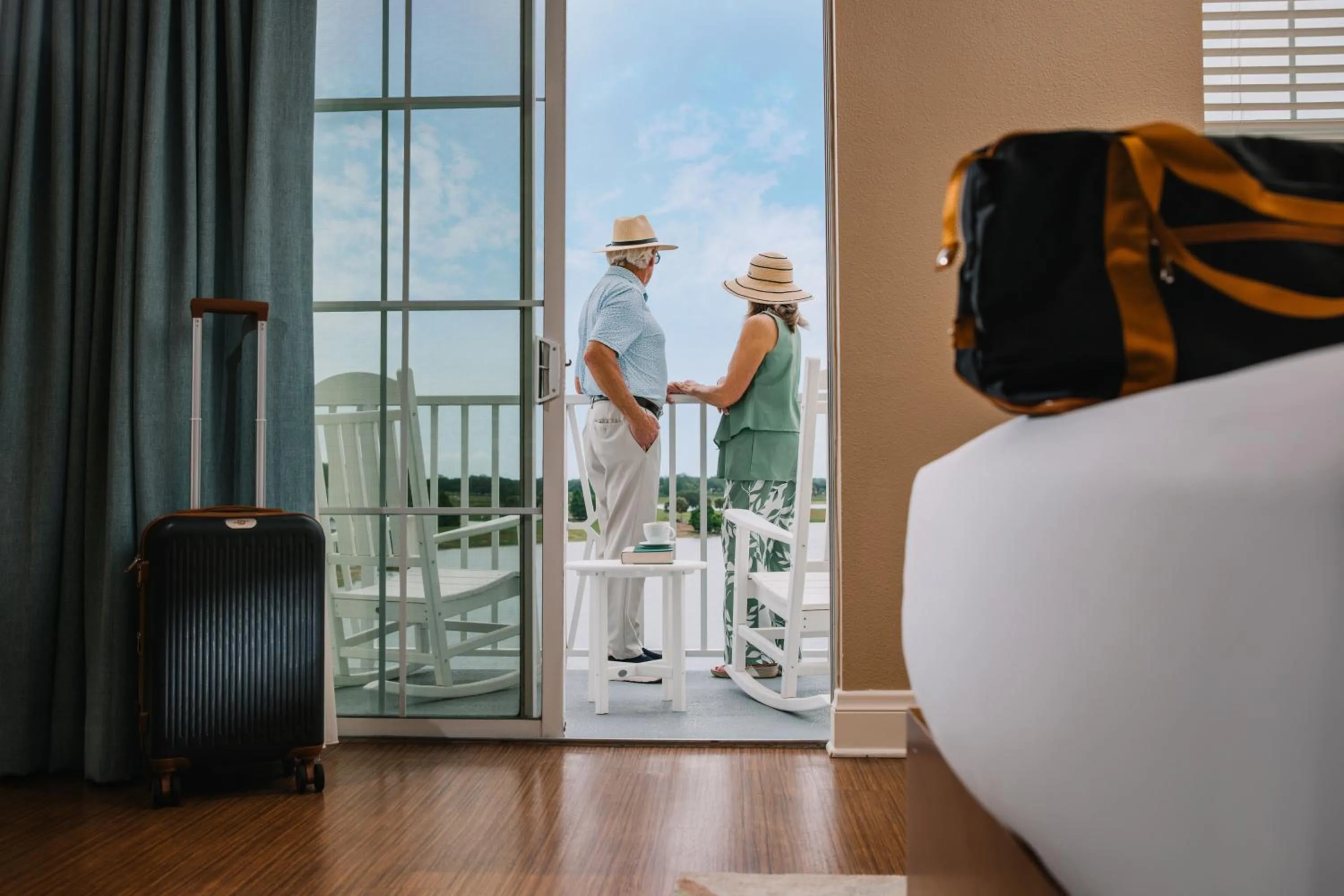 Balcony/Terrace in The Waterfront Inn