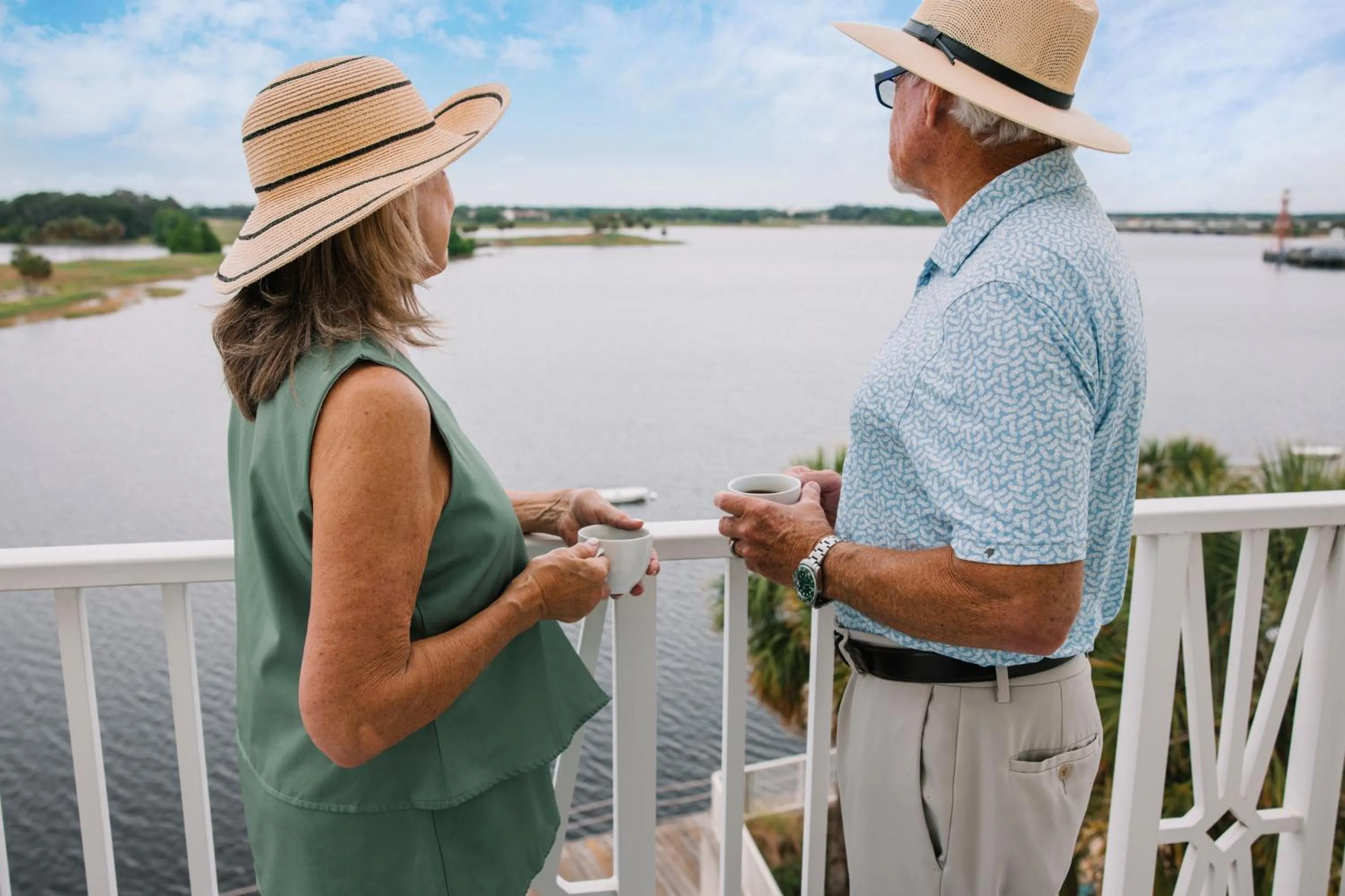 Balcony/Terrace in The Waterfront Inn