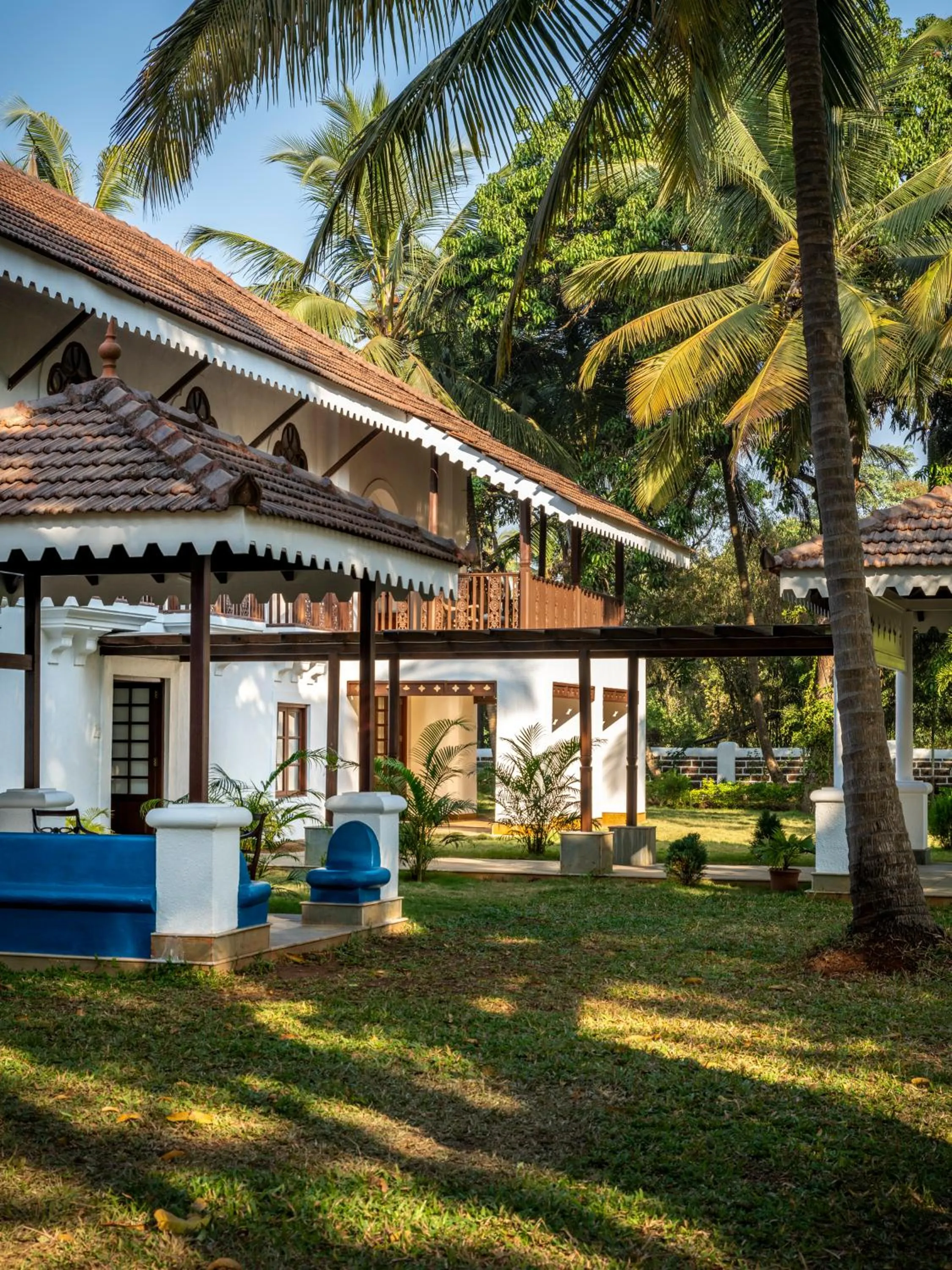 Garden in The Postcard Cuelim, Goa